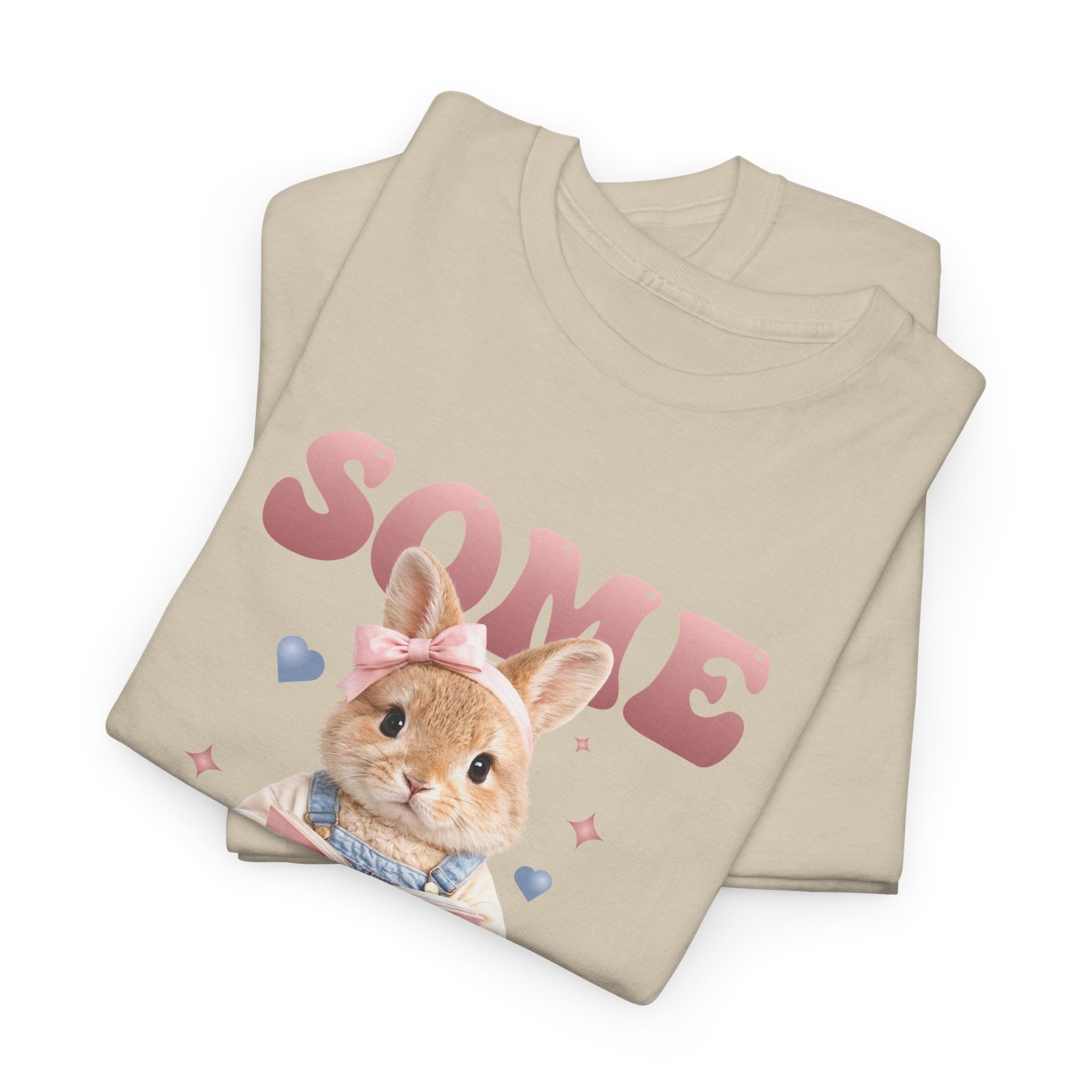 Some Bunny Loves Jesus Bunny Bible Unisex Cotton Tee