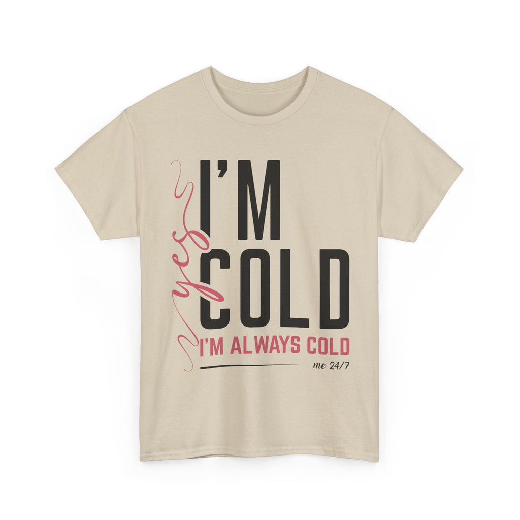 Pink Script Minimalist Unisex Cotton Tee