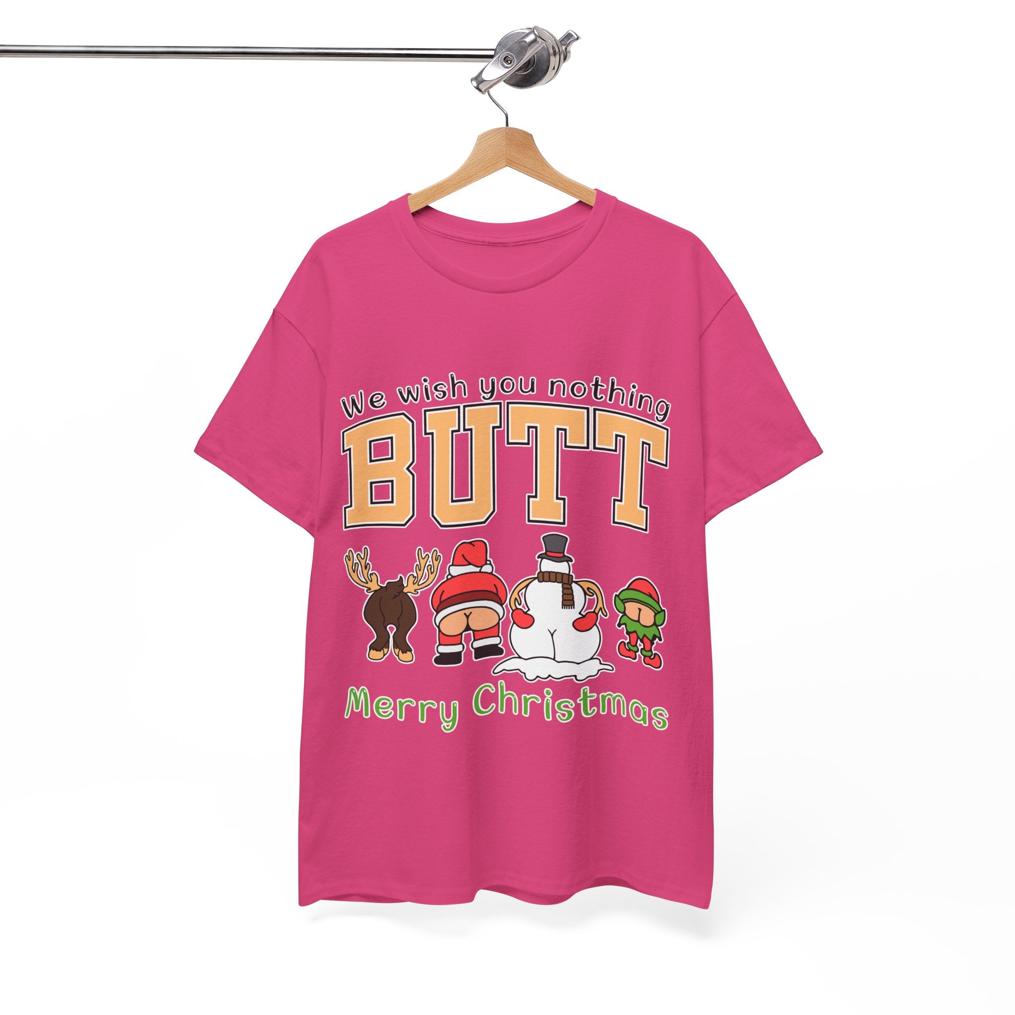 Christmas Butts Unisex Cotton Tee