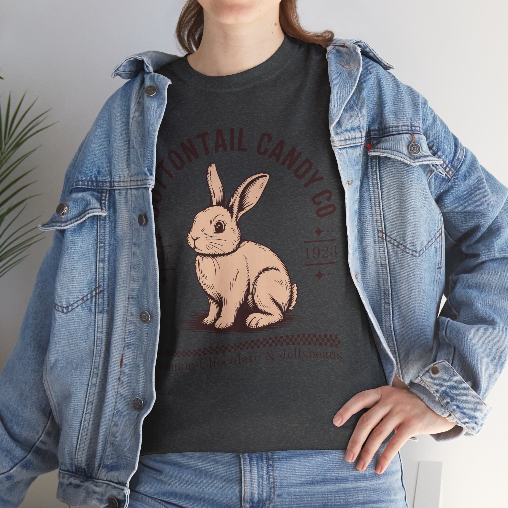 Cottontail Candy Co. Vintage Bunny Unisex Cotton Tee