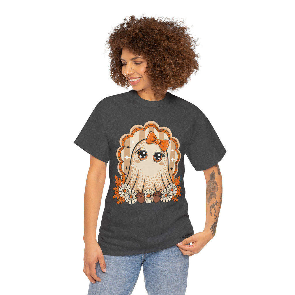 Ghost and Daisies Unisex Cotten Tee