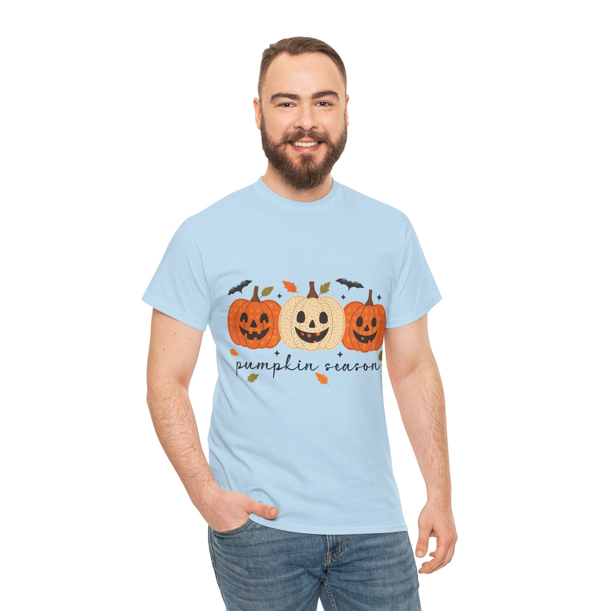 Pumpkin Season Unisex Cotton Tee
