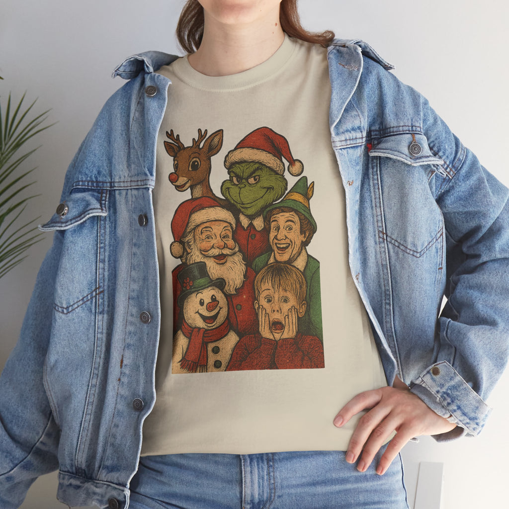 Christmas Icon Vintage Unisex Cotton Tee