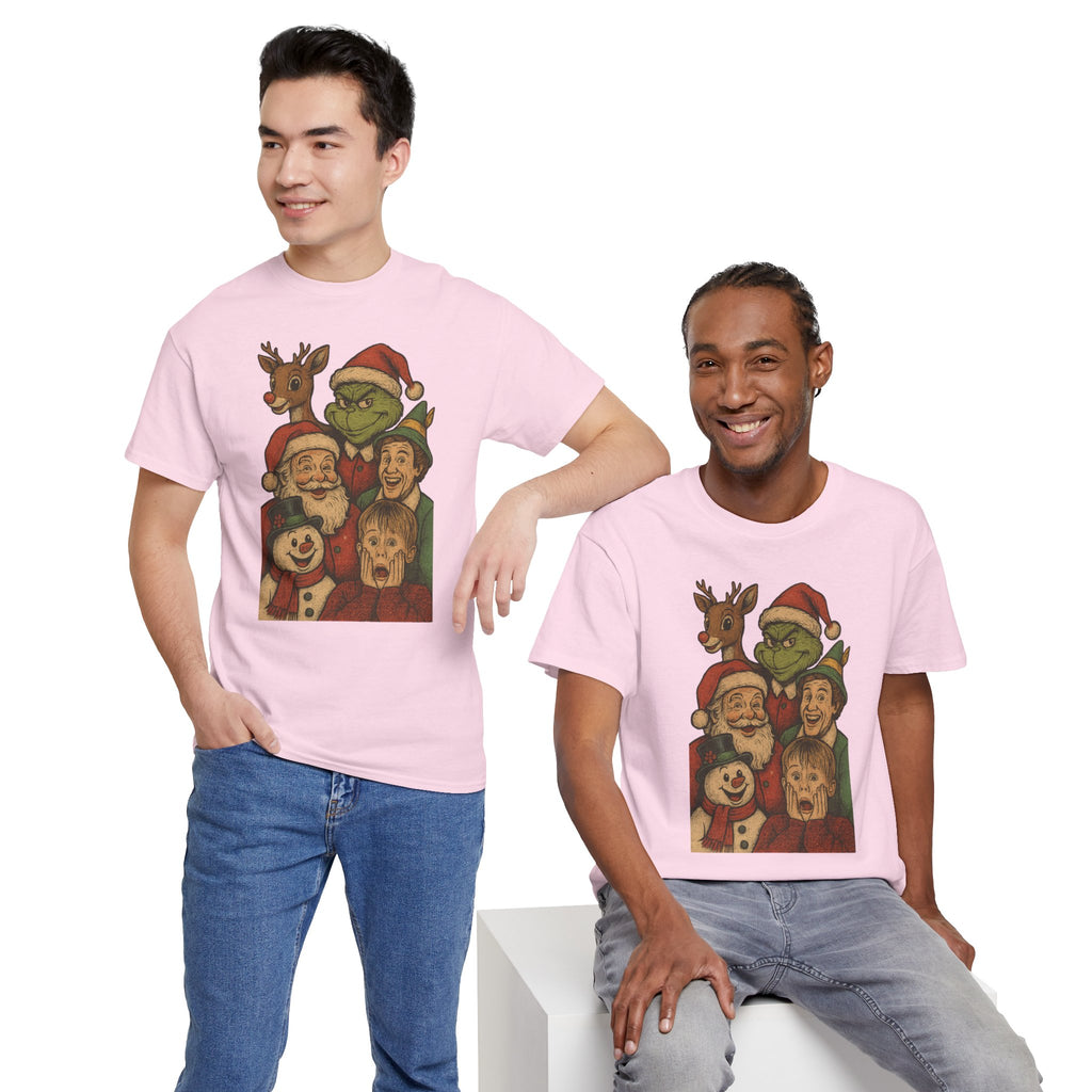 Christmas Icon Vintage Unisex Cotton Tee
