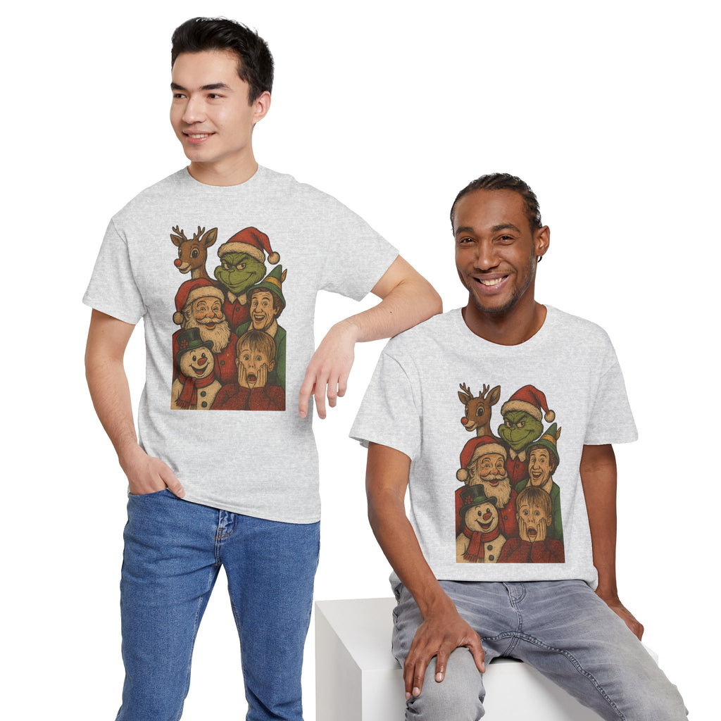 Christmas Icon Vintage Unisex Cotton Tee