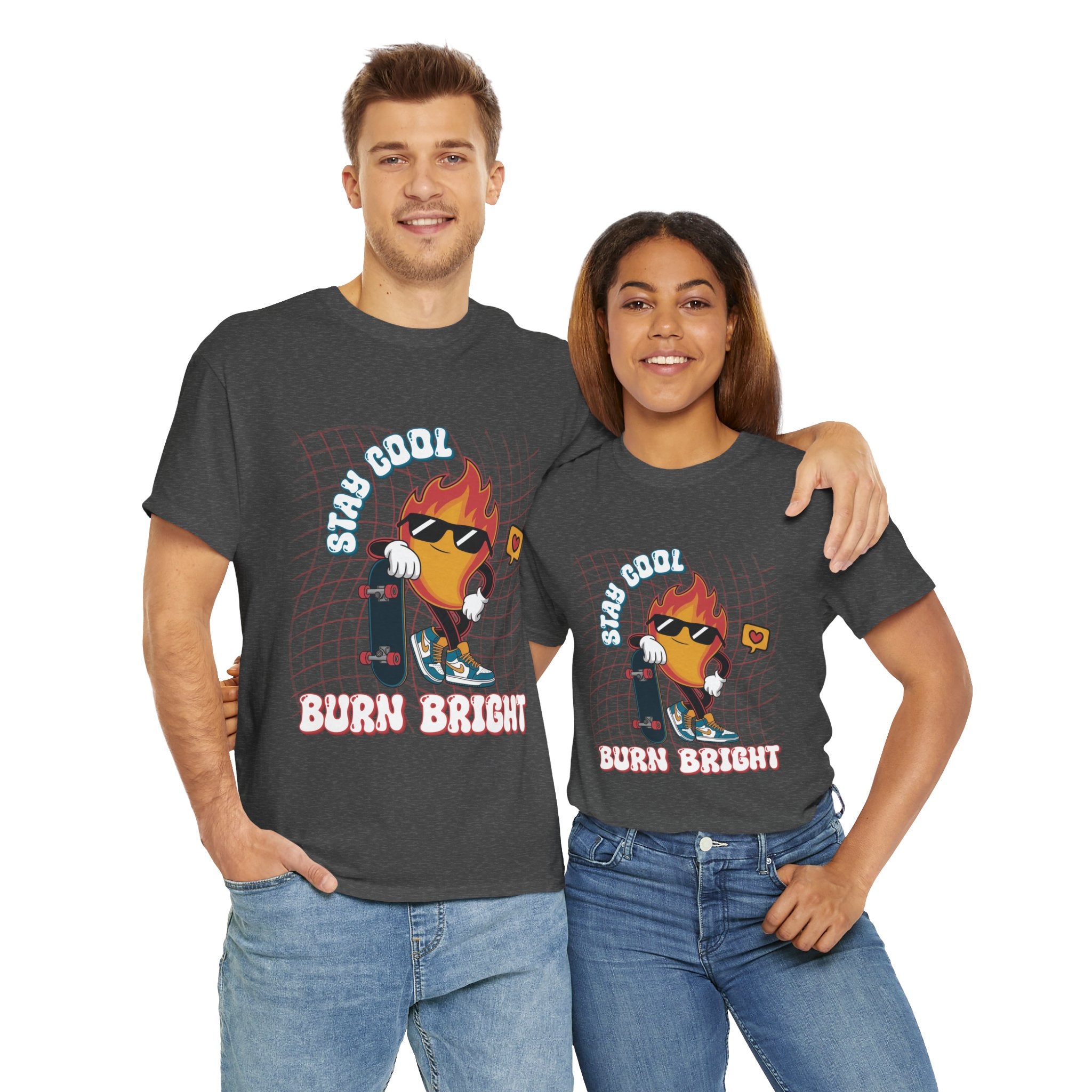 Stay Cool Burn Bright Unisex Tee