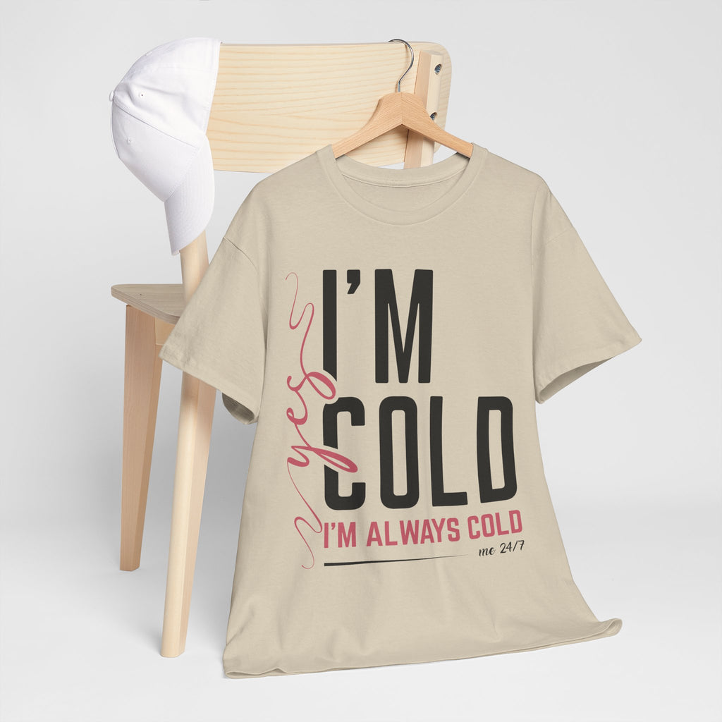 Pink Script Minimalist Unisex Cotton Tee