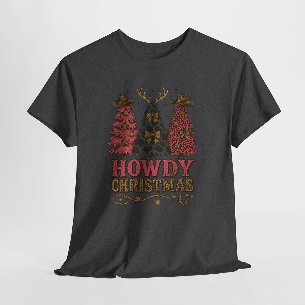 Western Christmas Unisex Cotton Tee