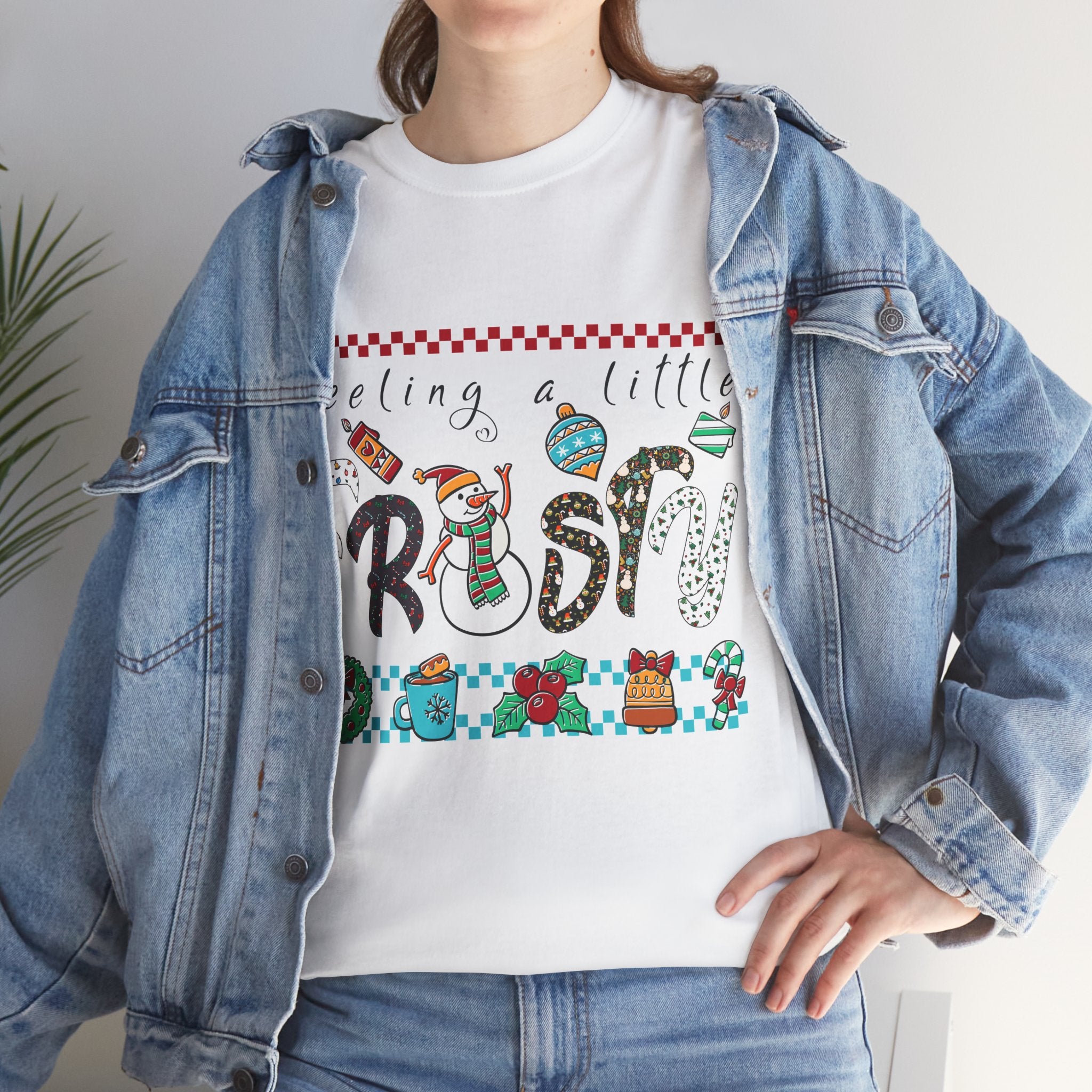 Christmas Frosty Unisex Cotton Tee