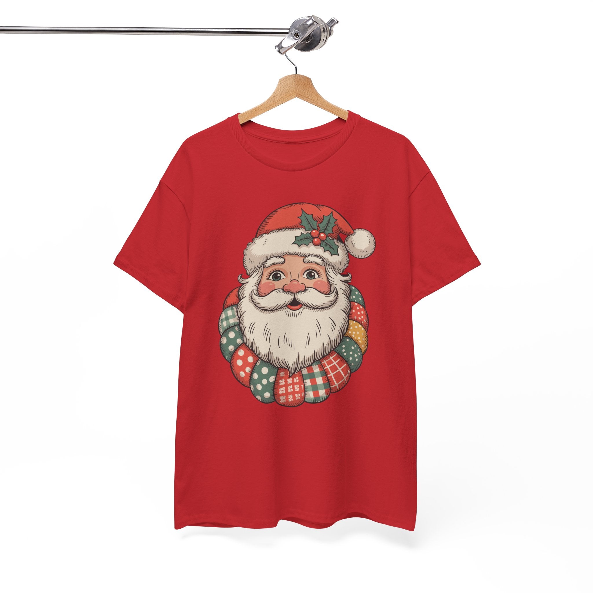 Vintage Santa Unisex Cotton Tee