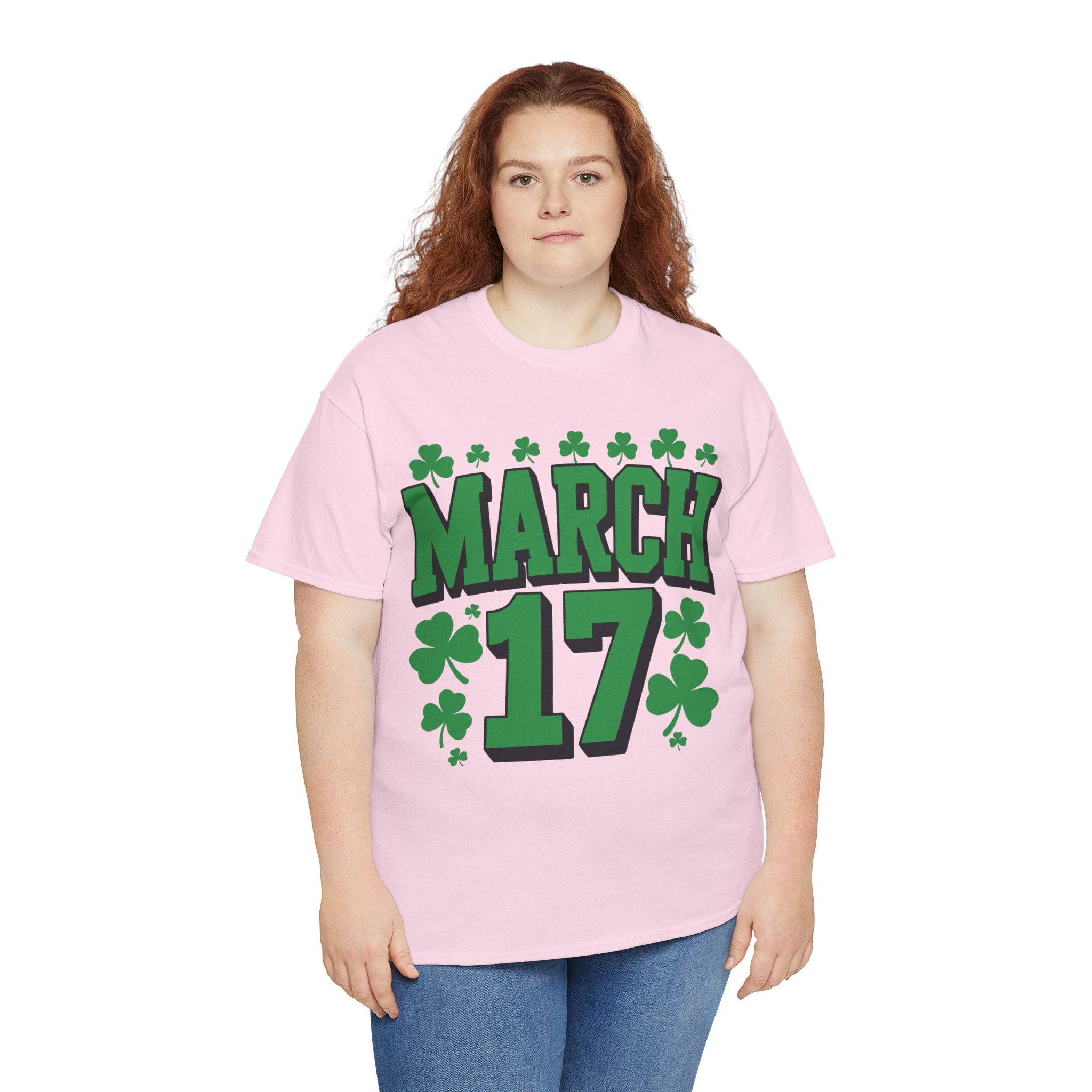 St. Patrick’s Day March 17 Shamrock Unisex Cotton T‑Shirt