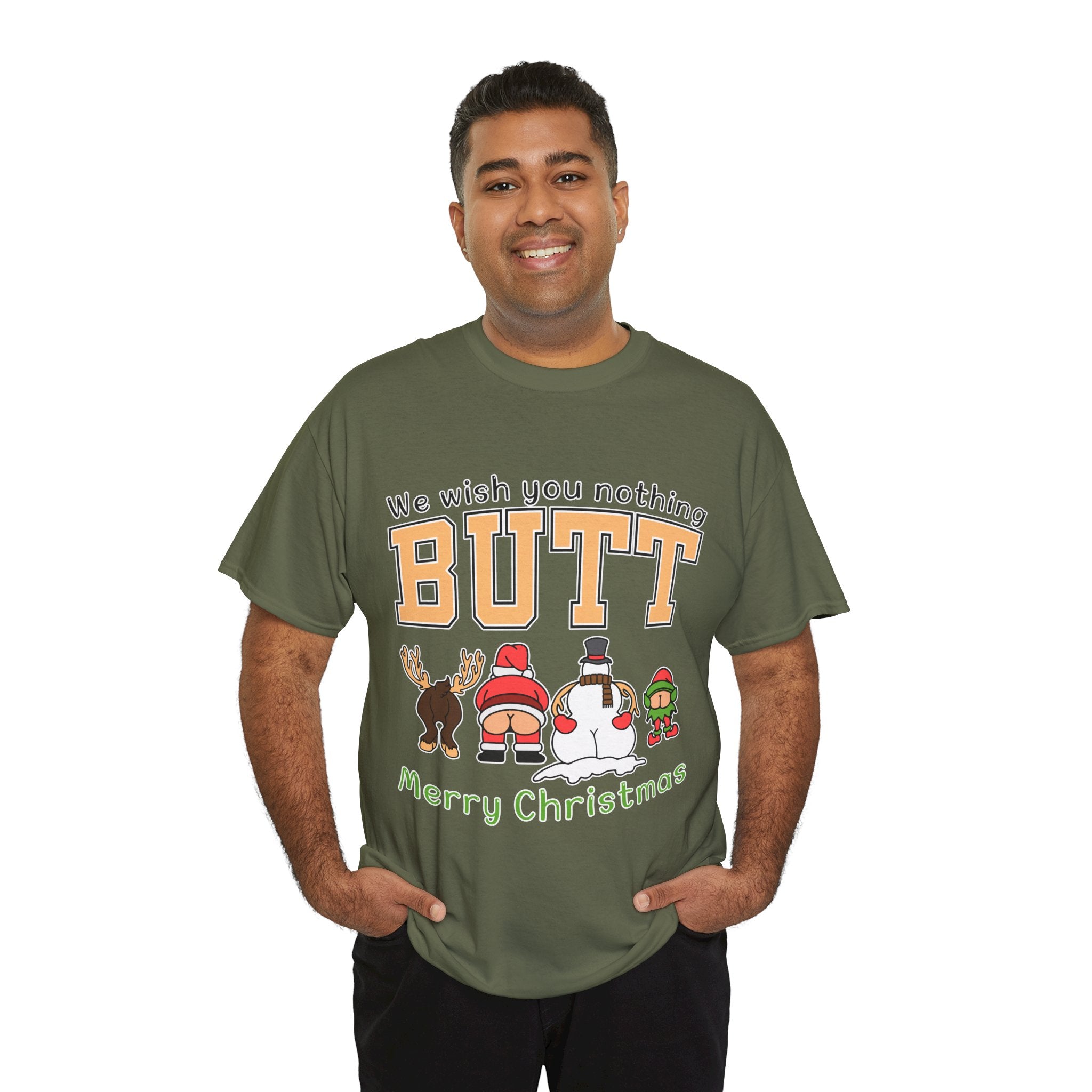 Christmas Butts Unisex Cotton Tee
