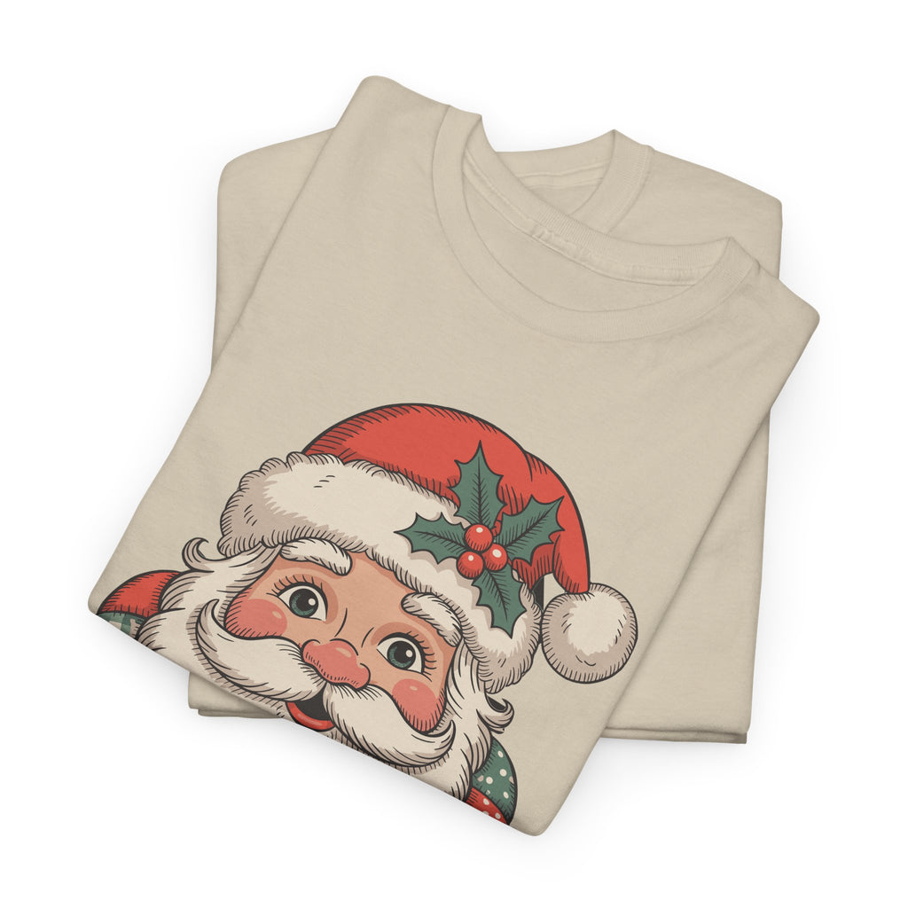 Vintage Santa Unisex Cotton Tee