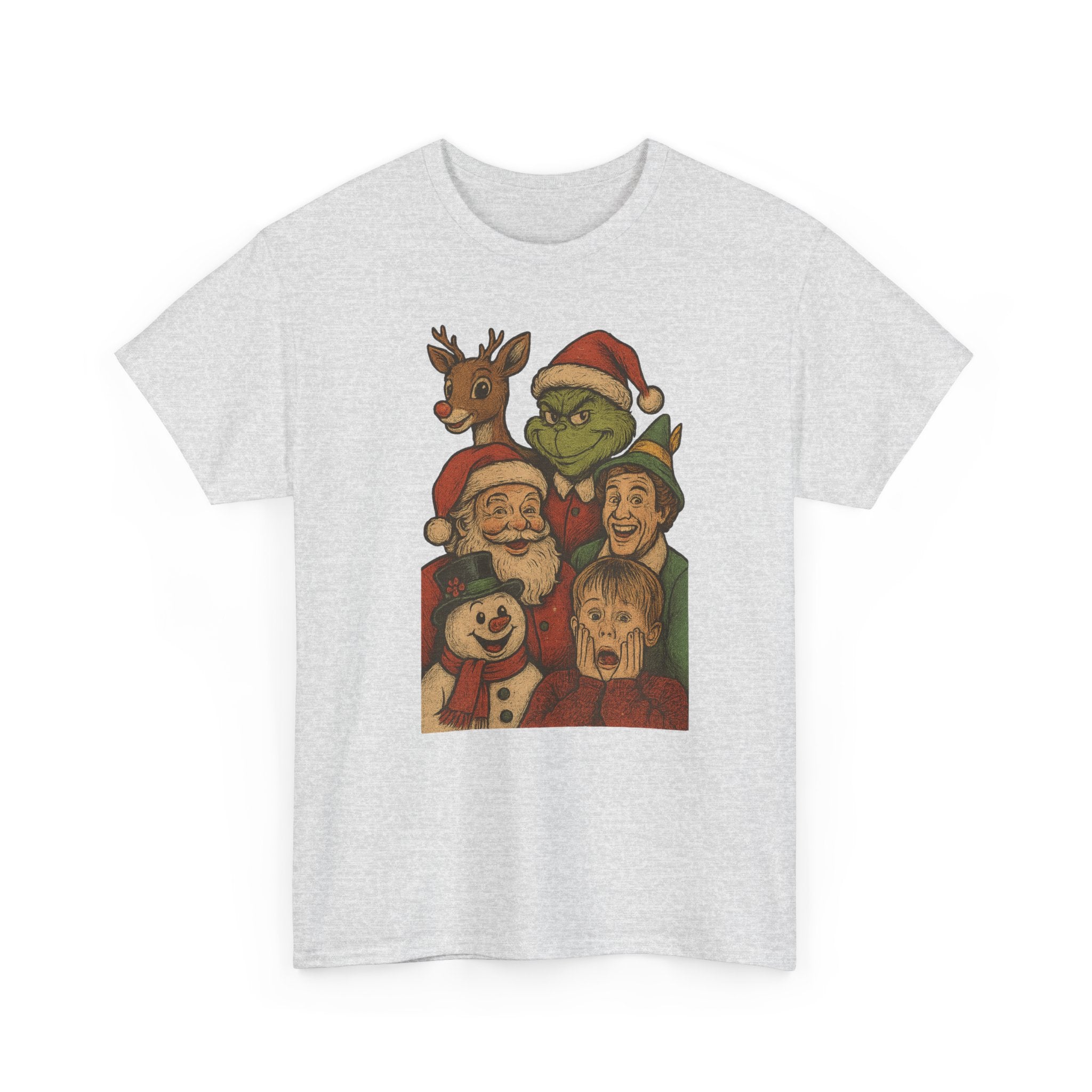 Christmas Icon Vintage Unisex Cotton Tee