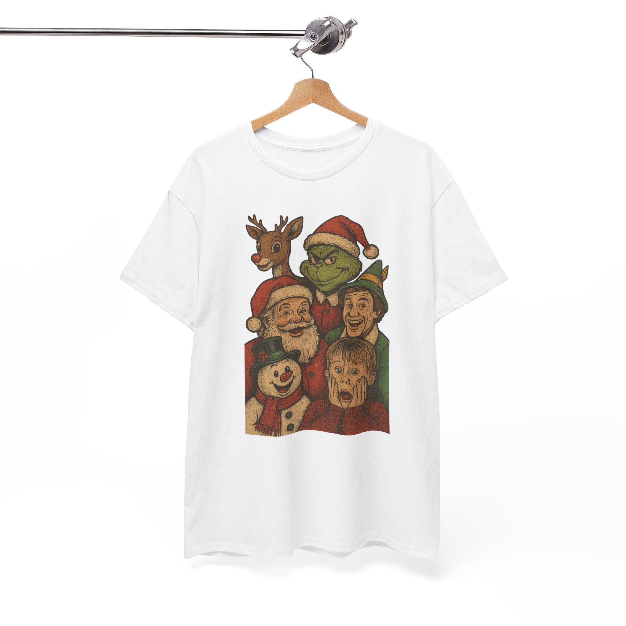 Christmas Icon Vintage Unisex Cotton Tee