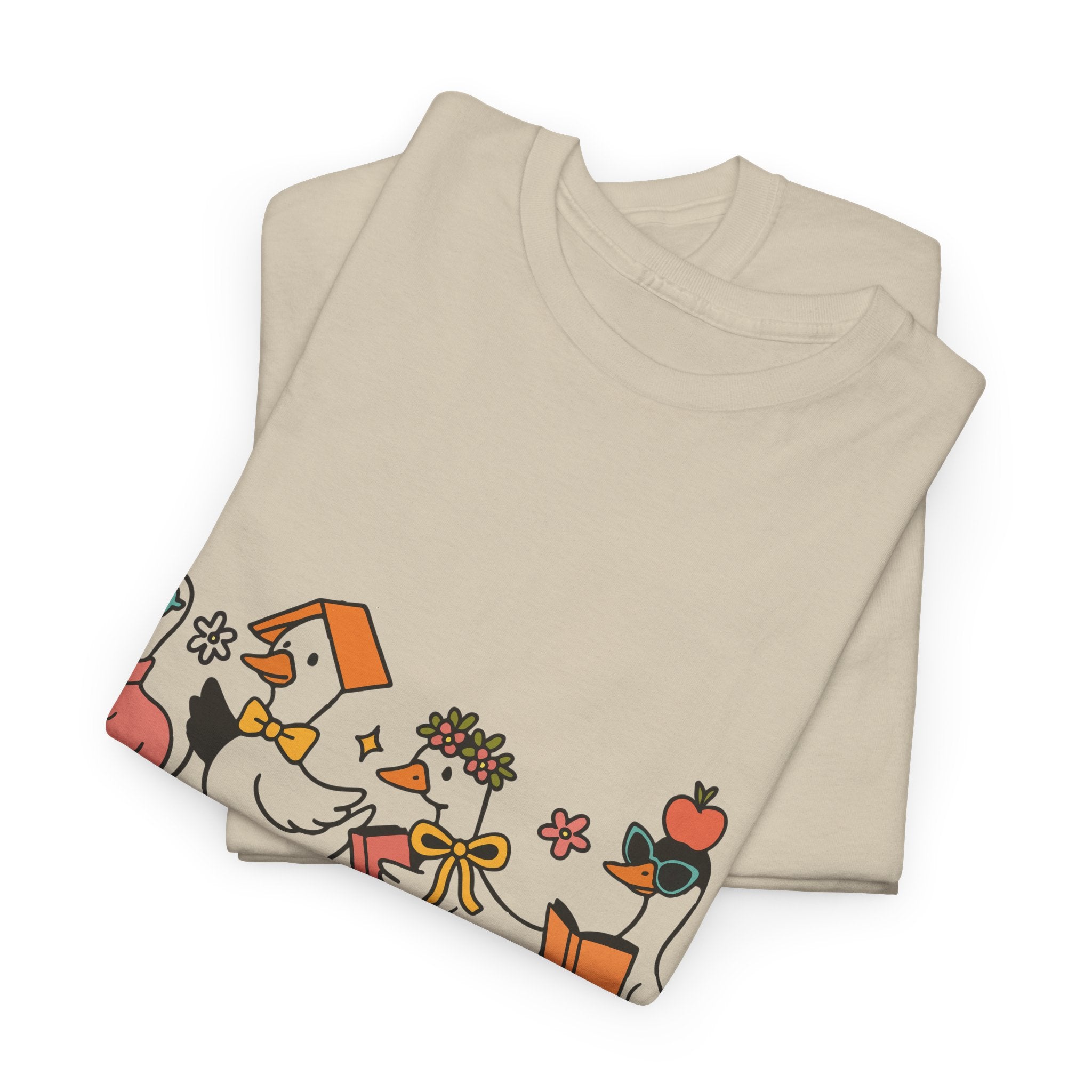 "Just A Preschool Goose" Unisex Cotton Tee