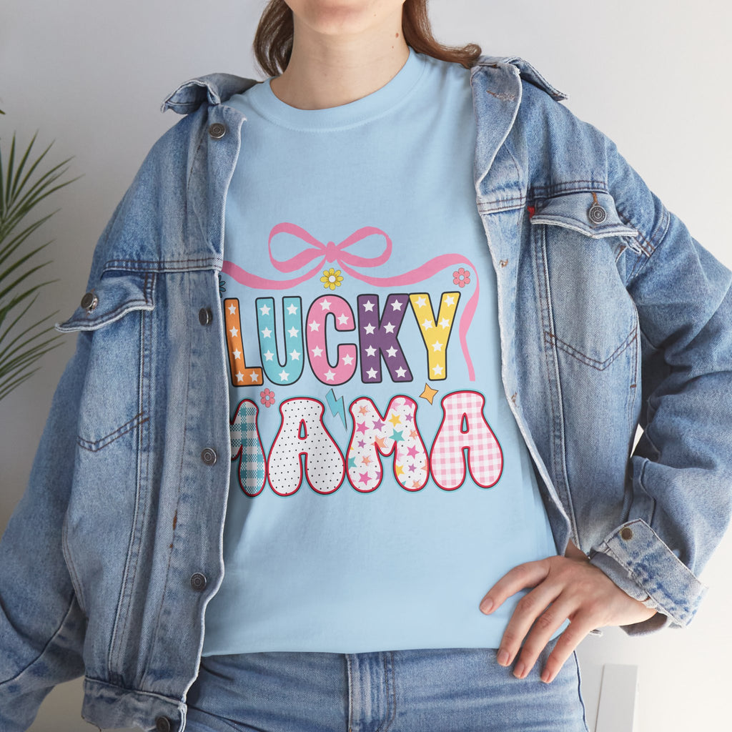 Lucky Mama Unisex Cotton Tee