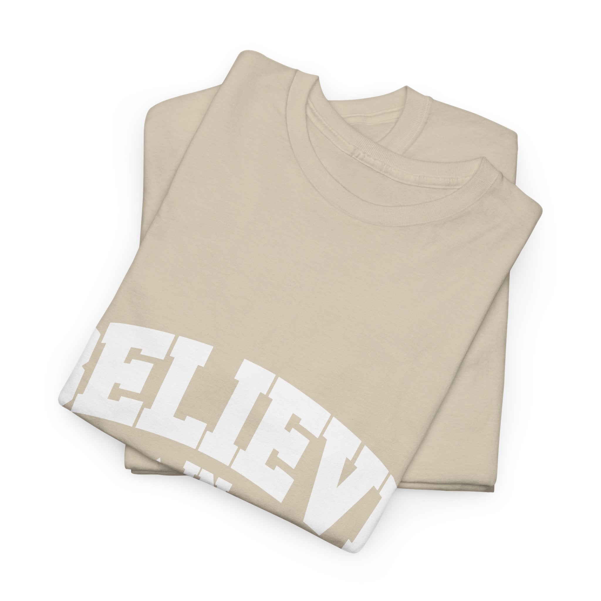 Believe in Yourself Varsity Unisex Cotton Tee
