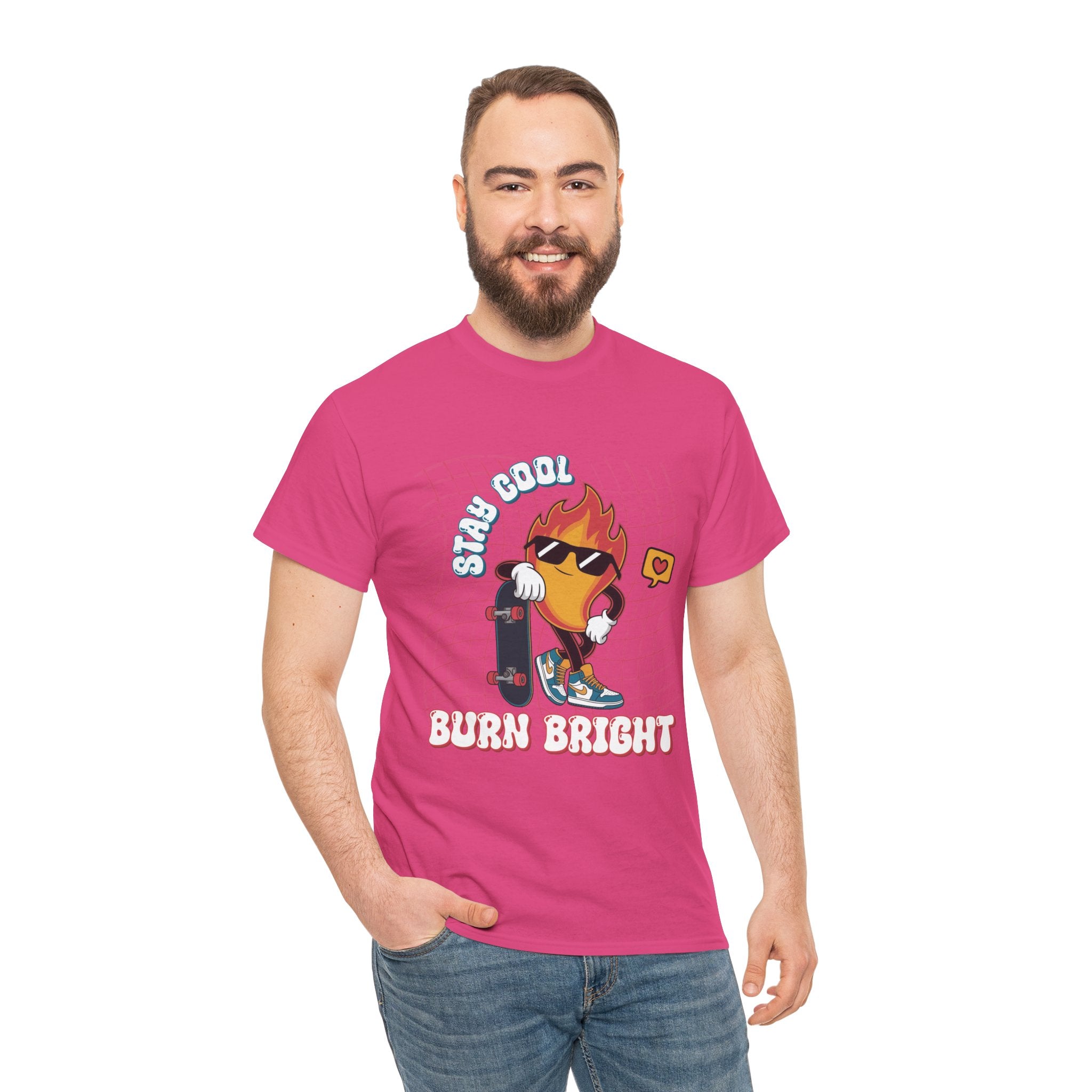 Stay Cool Burn Bright Unisex Tee