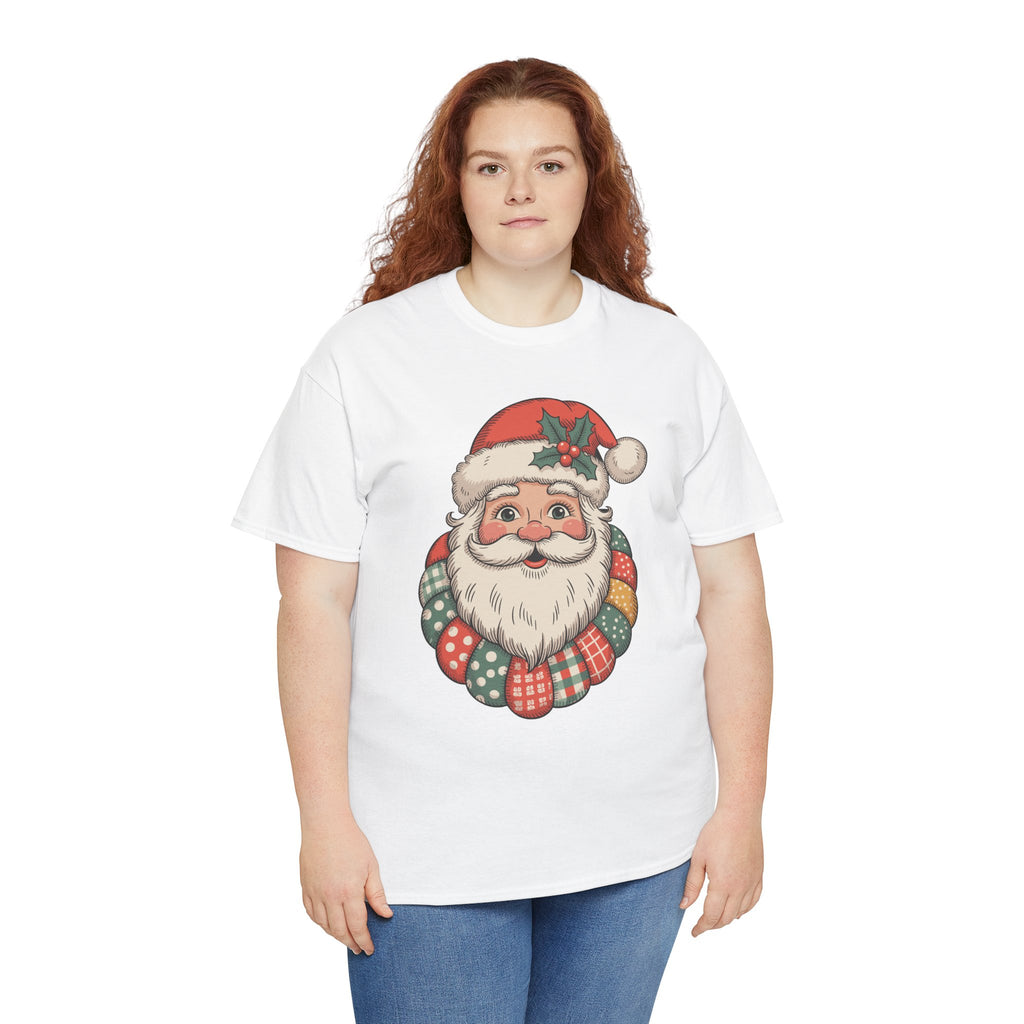 Vintage Santa Unisex Cotton Tee