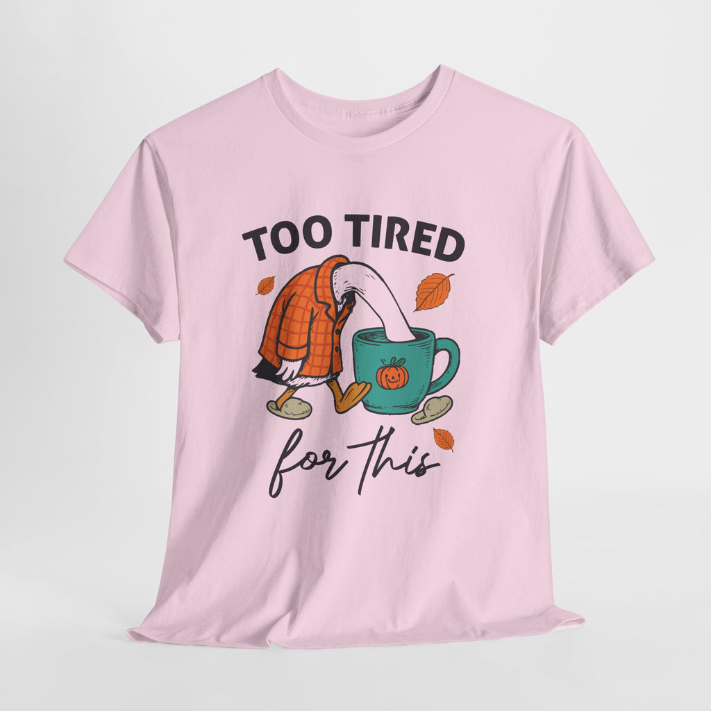 Sleepy Crow Unisex Cotton Tee