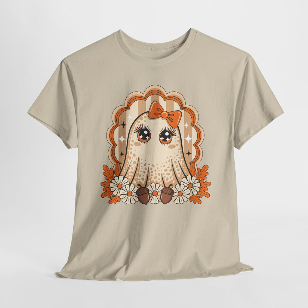 Ghost and Daisies Unisex Cotten Tee