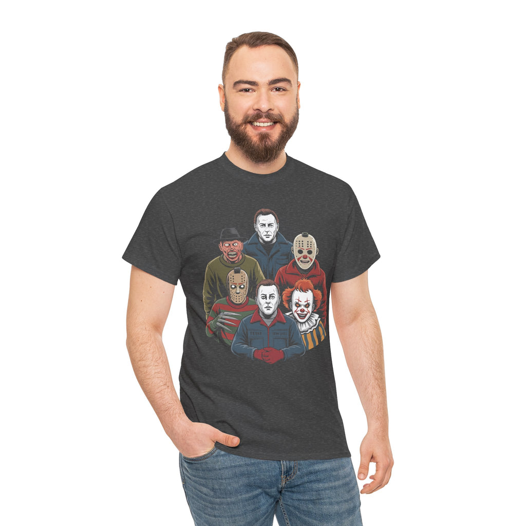 Horror Icons Unisex Cotton Tee