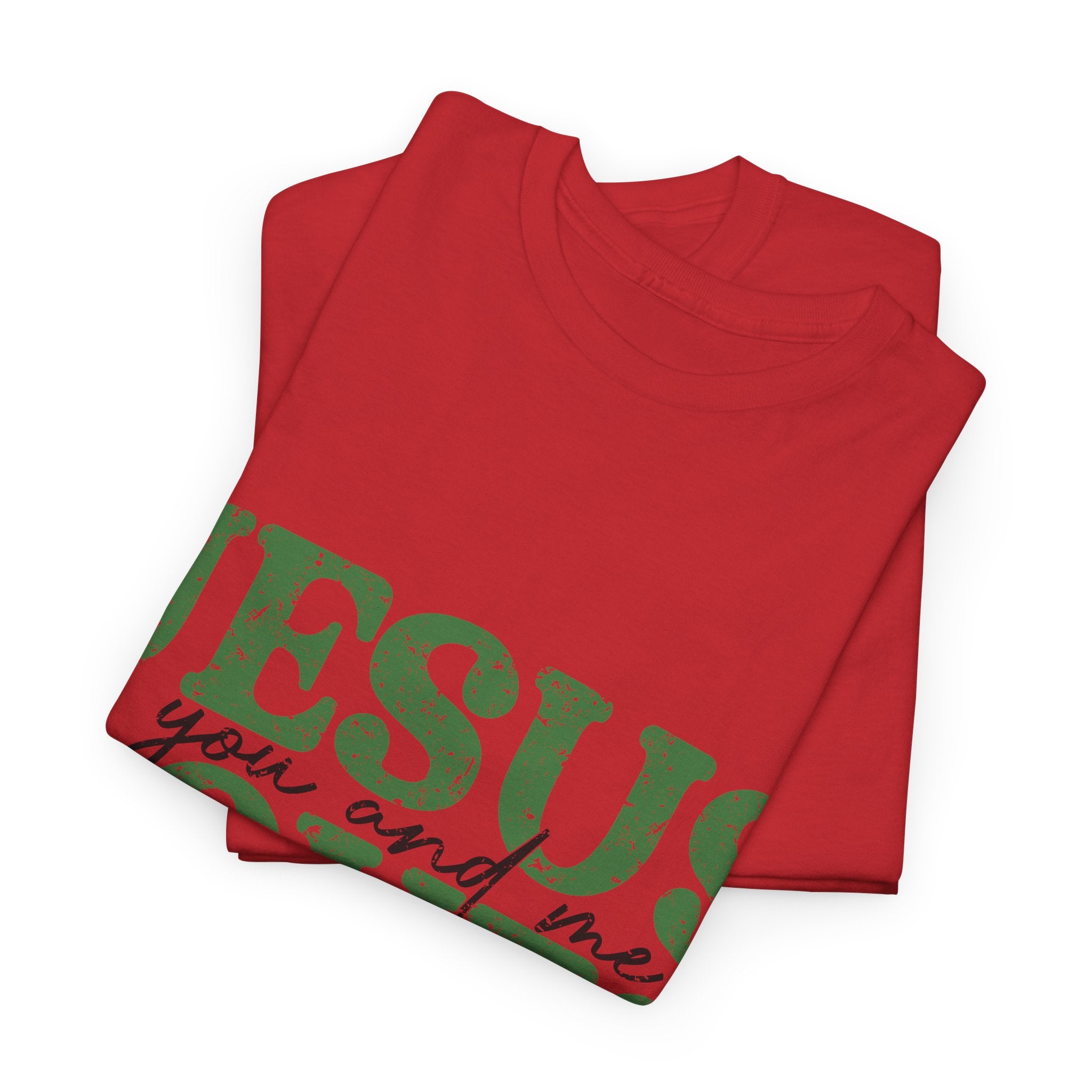 Jesus Loves Vintage Tee — Green Retro Christian Unisex Cotton T-Shirt