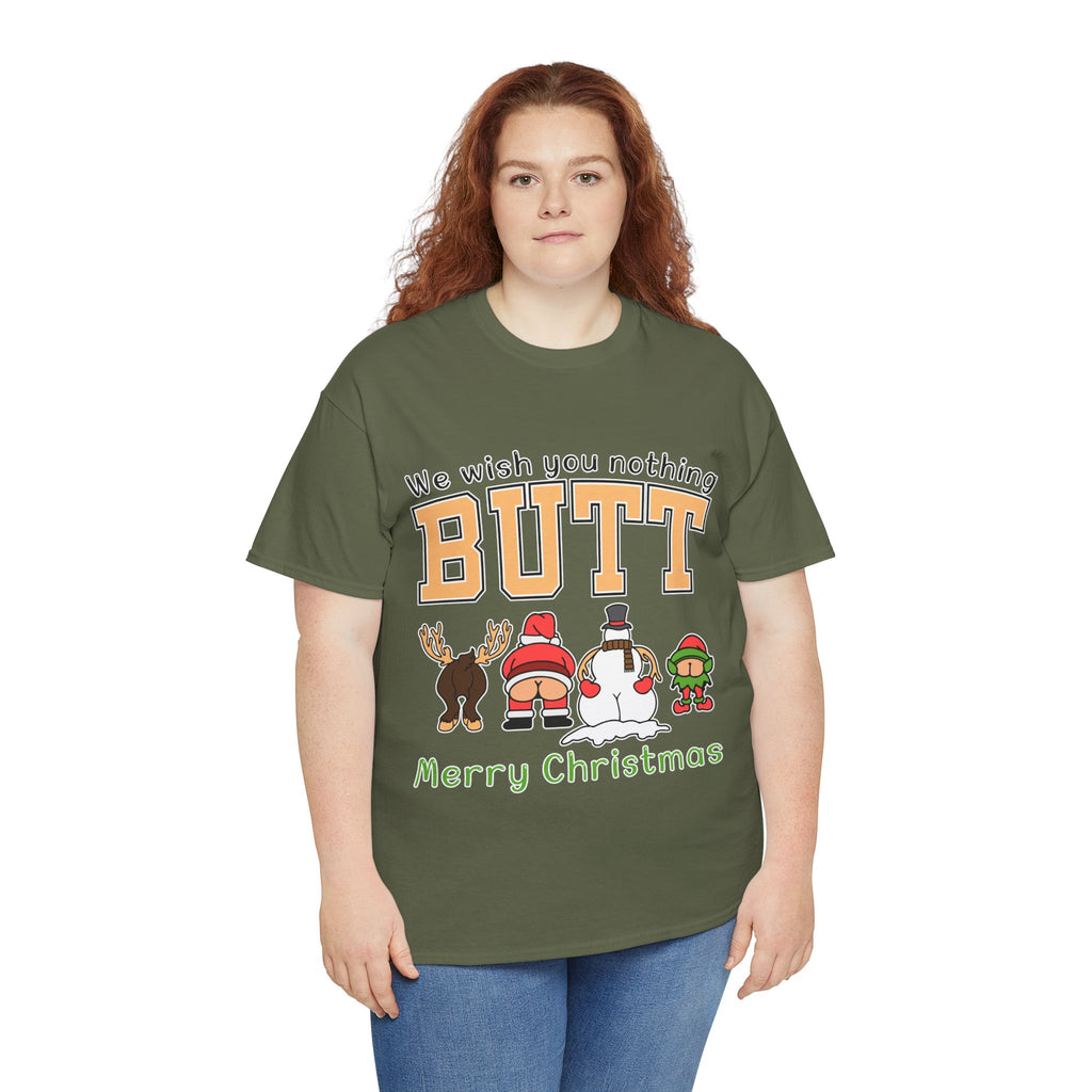 Christmas Butts Unisex Cotton Tee