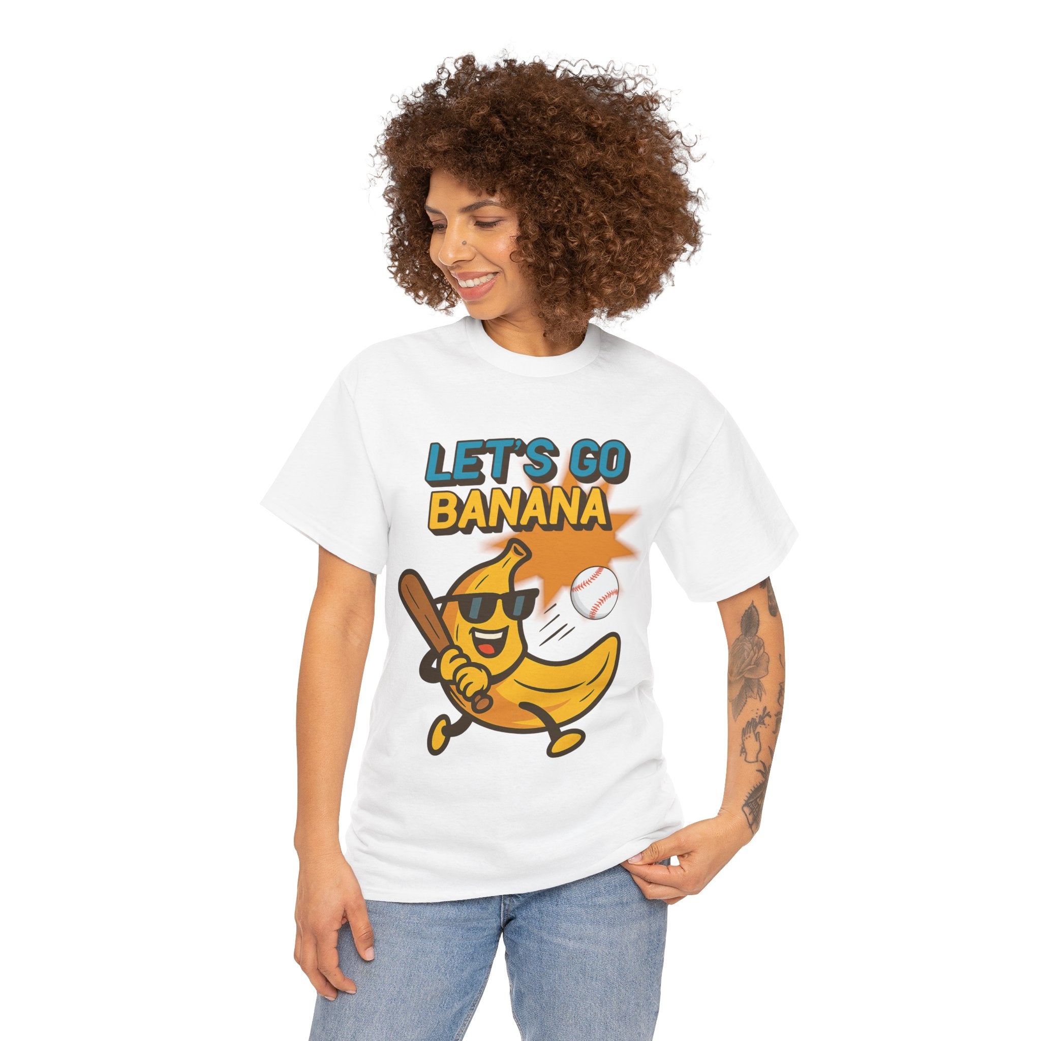 Baseball Banana Unisex Tee
