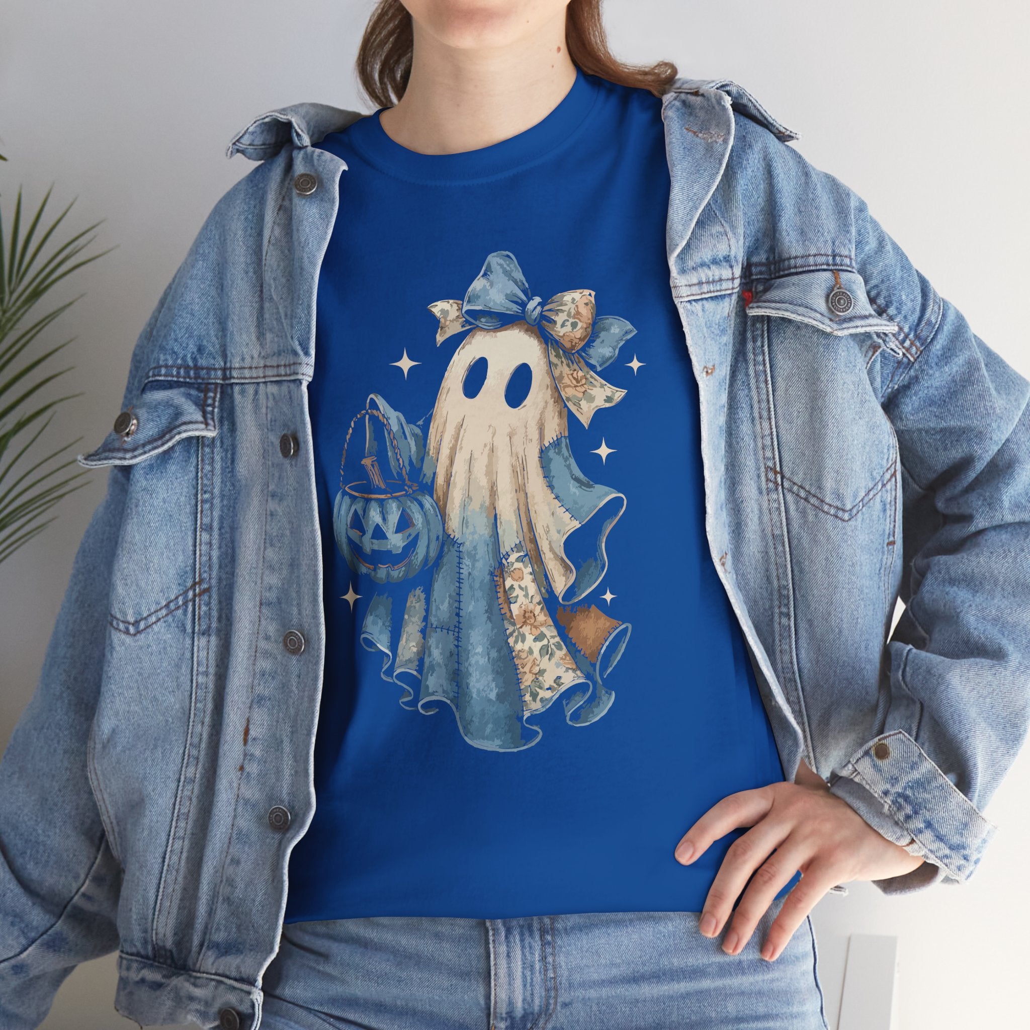 Ghost Halloween Unisex Cotton Tee
