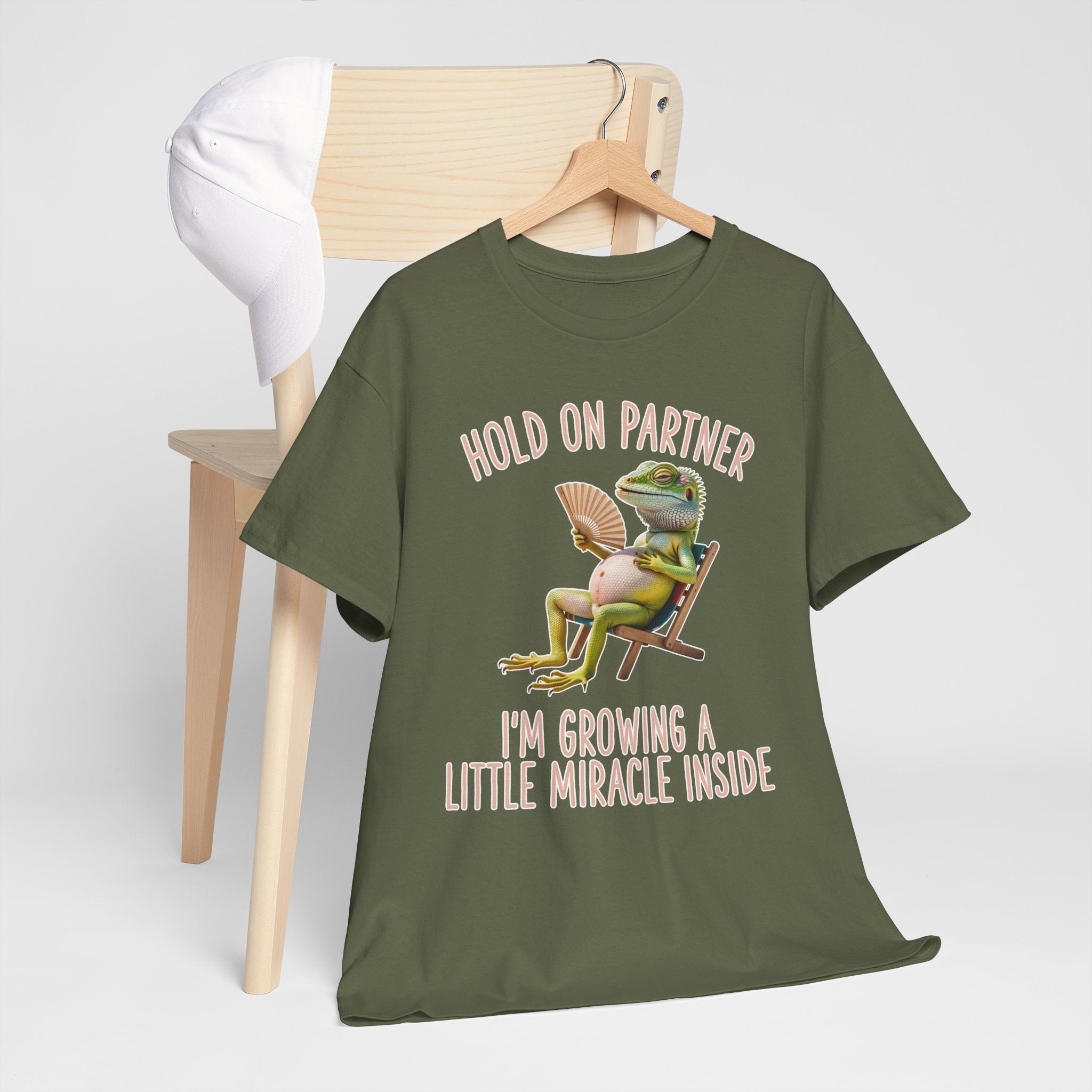 Pregnant Cotton T-Shirt