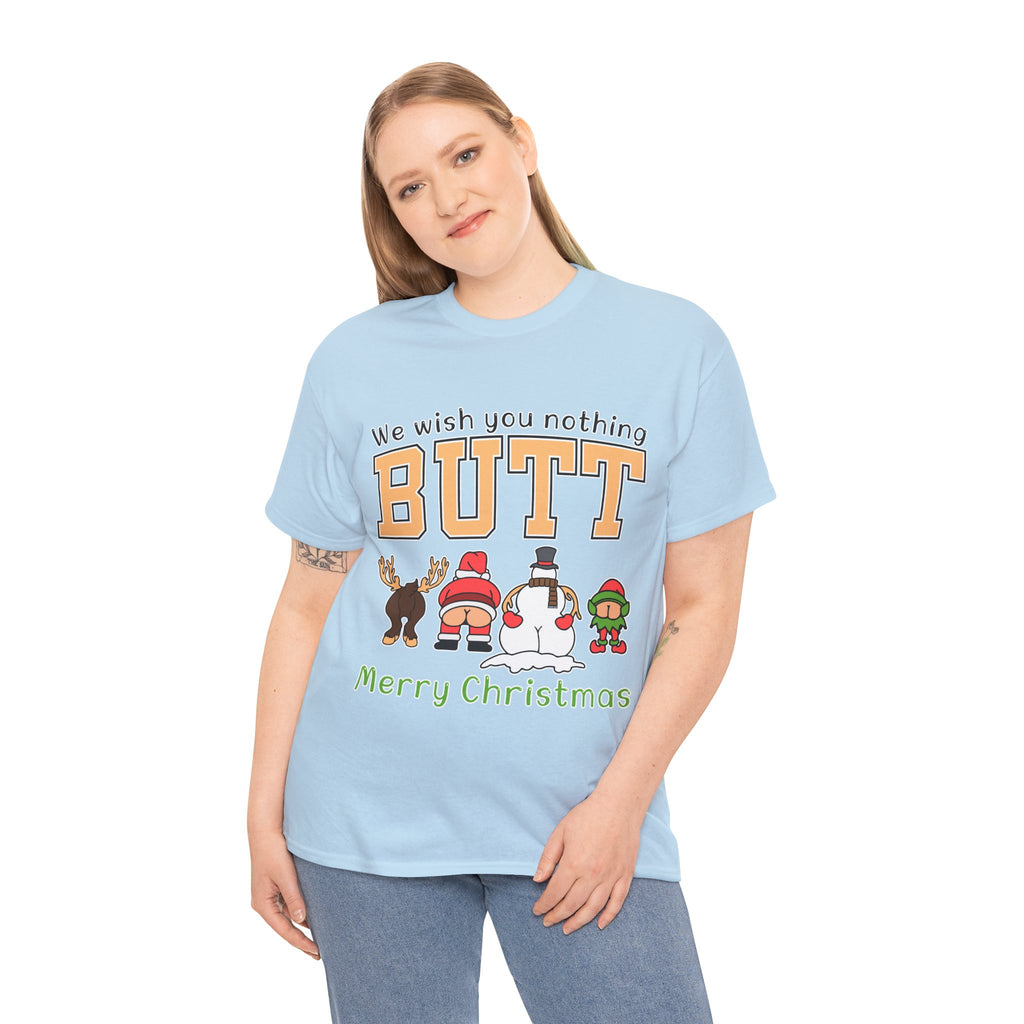 Christmas Butts Unisex Cotton Tee