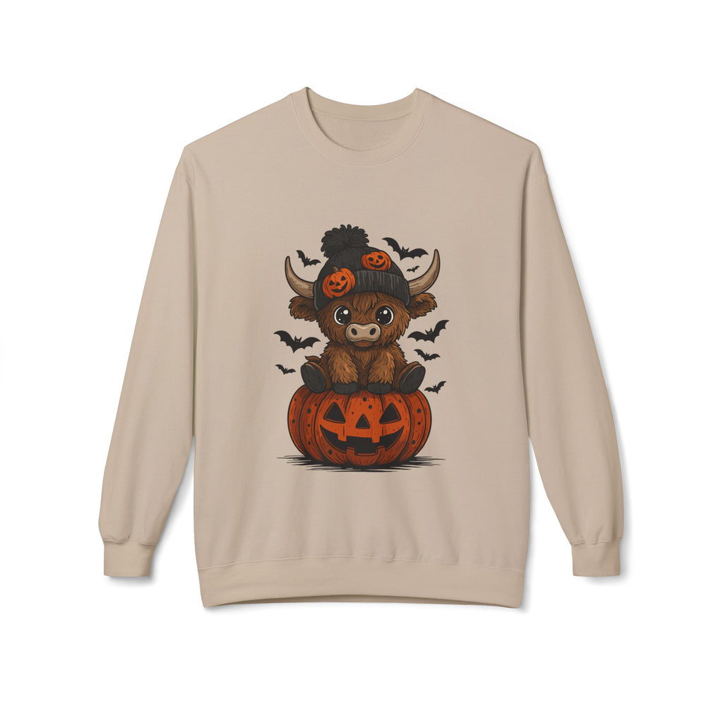 Halloween Bear Unisex Fleece Sweatshirt