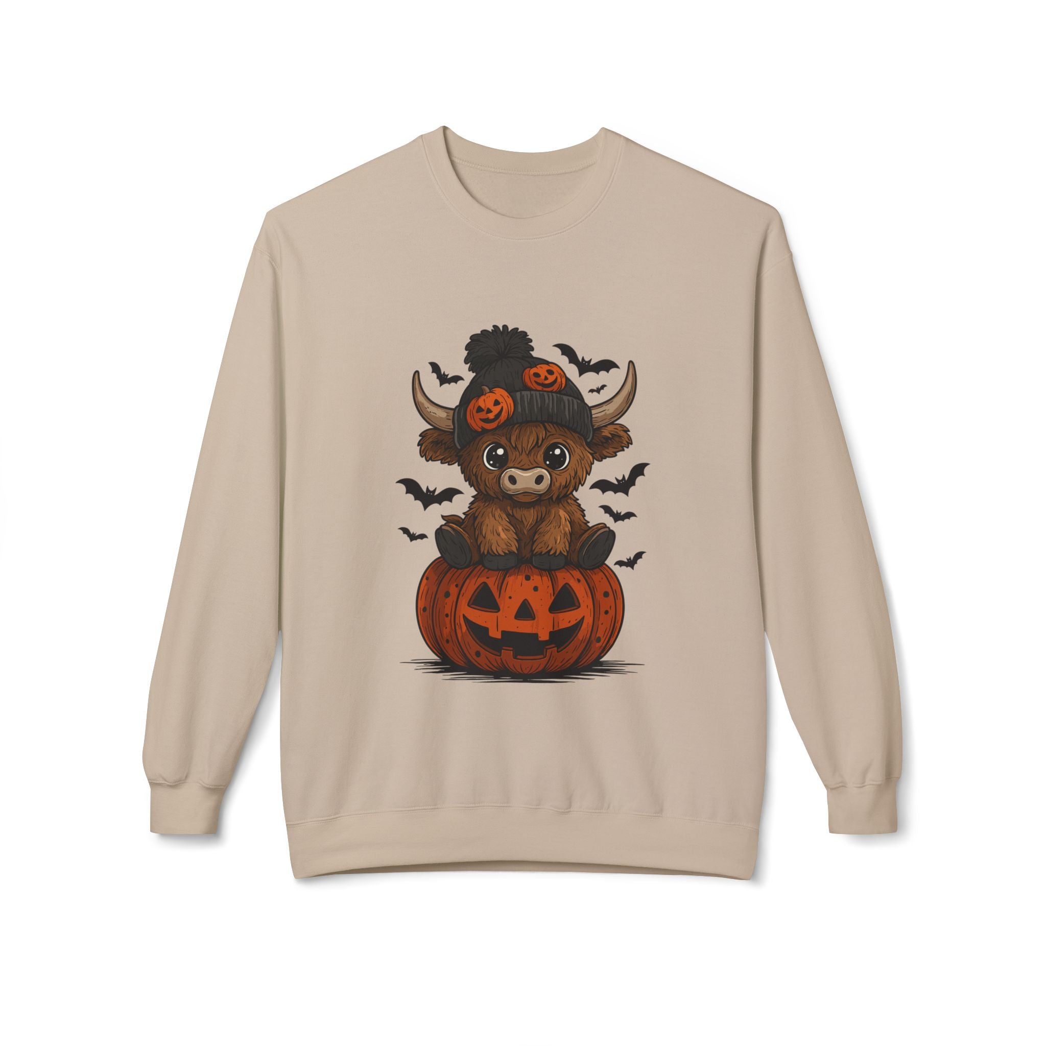Halloween Bear Unisex Fleece Sweatshirt