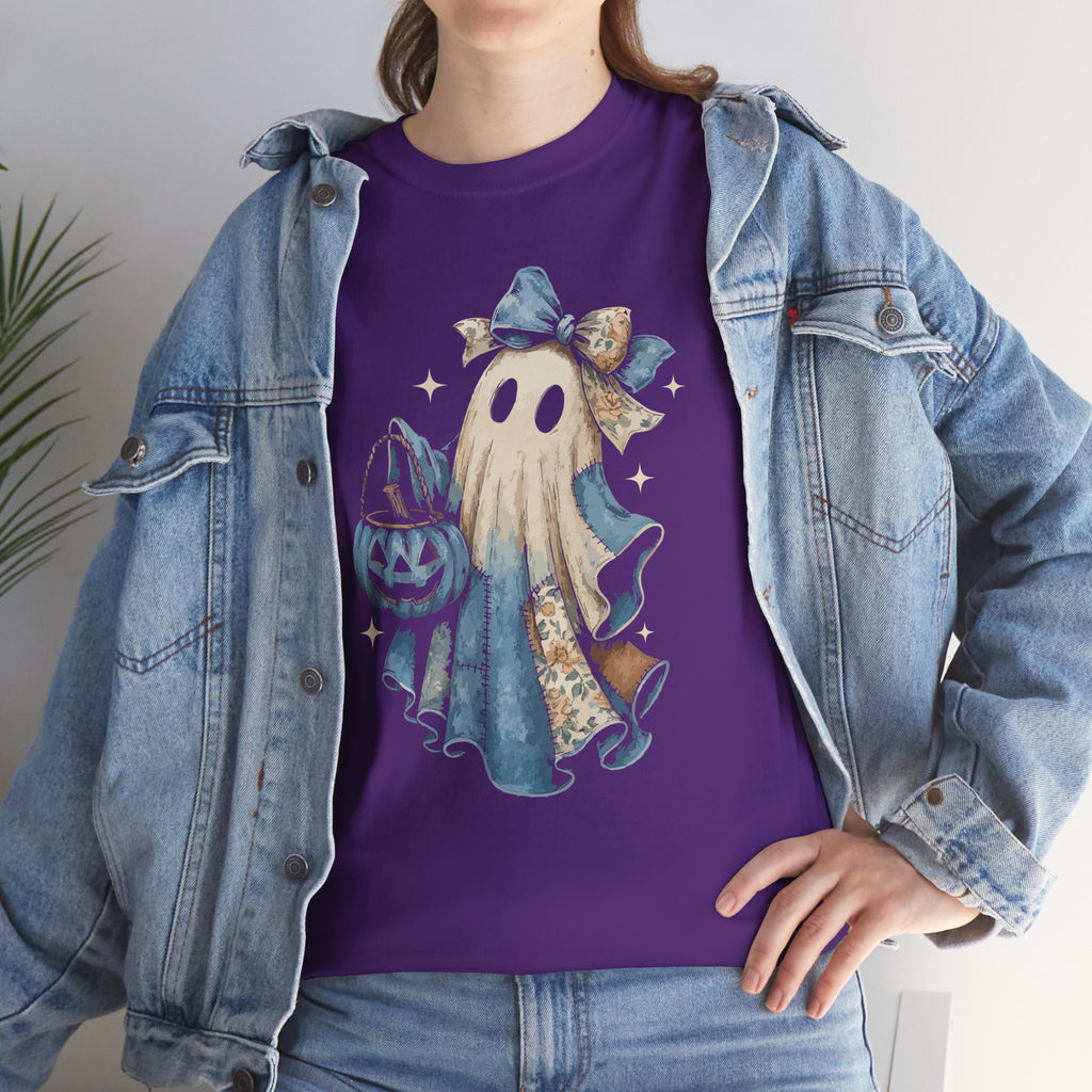 Ghost Halloween Unisex Cotton Tee