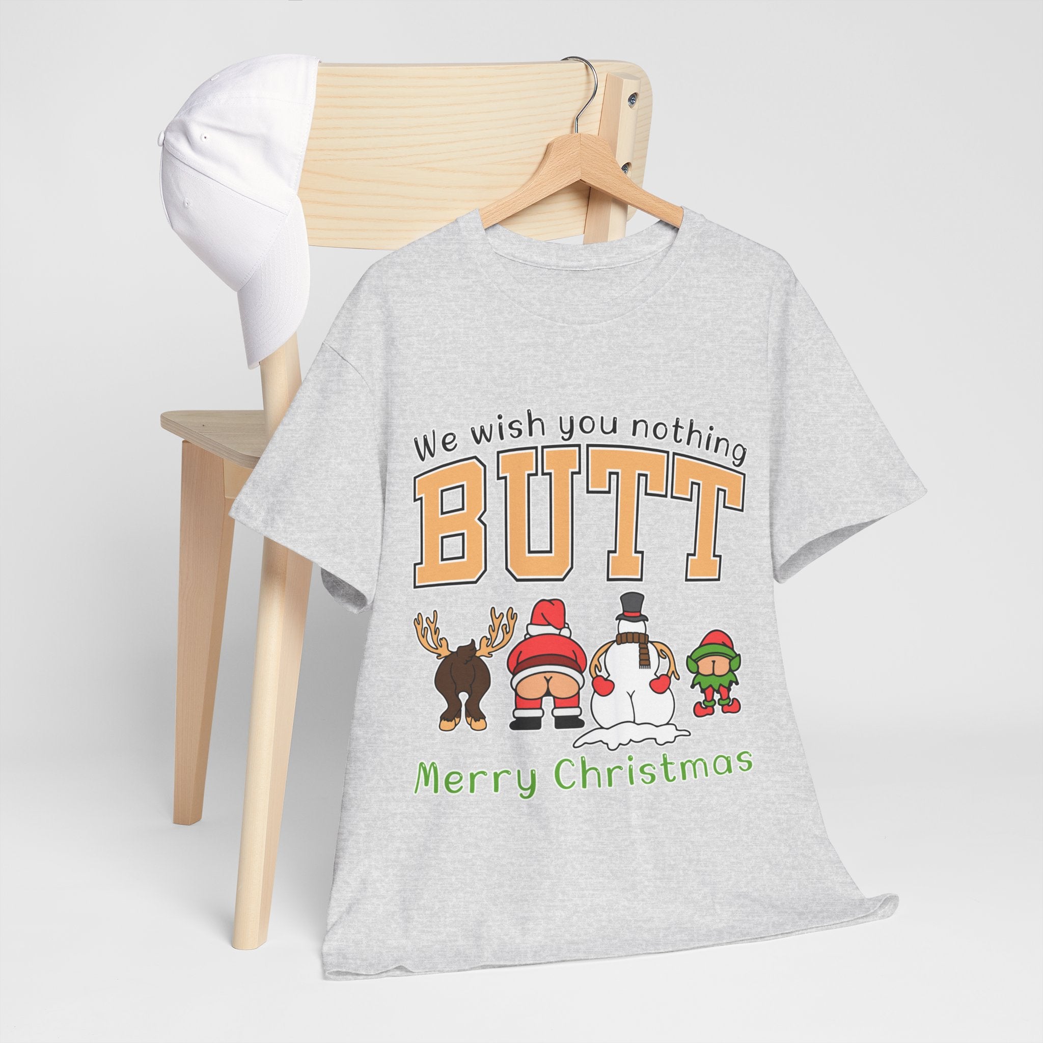 Christmas Butts Unisex Cotton Tee