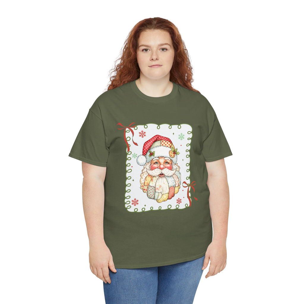 Santa Vintage Unisex Cotton Tee