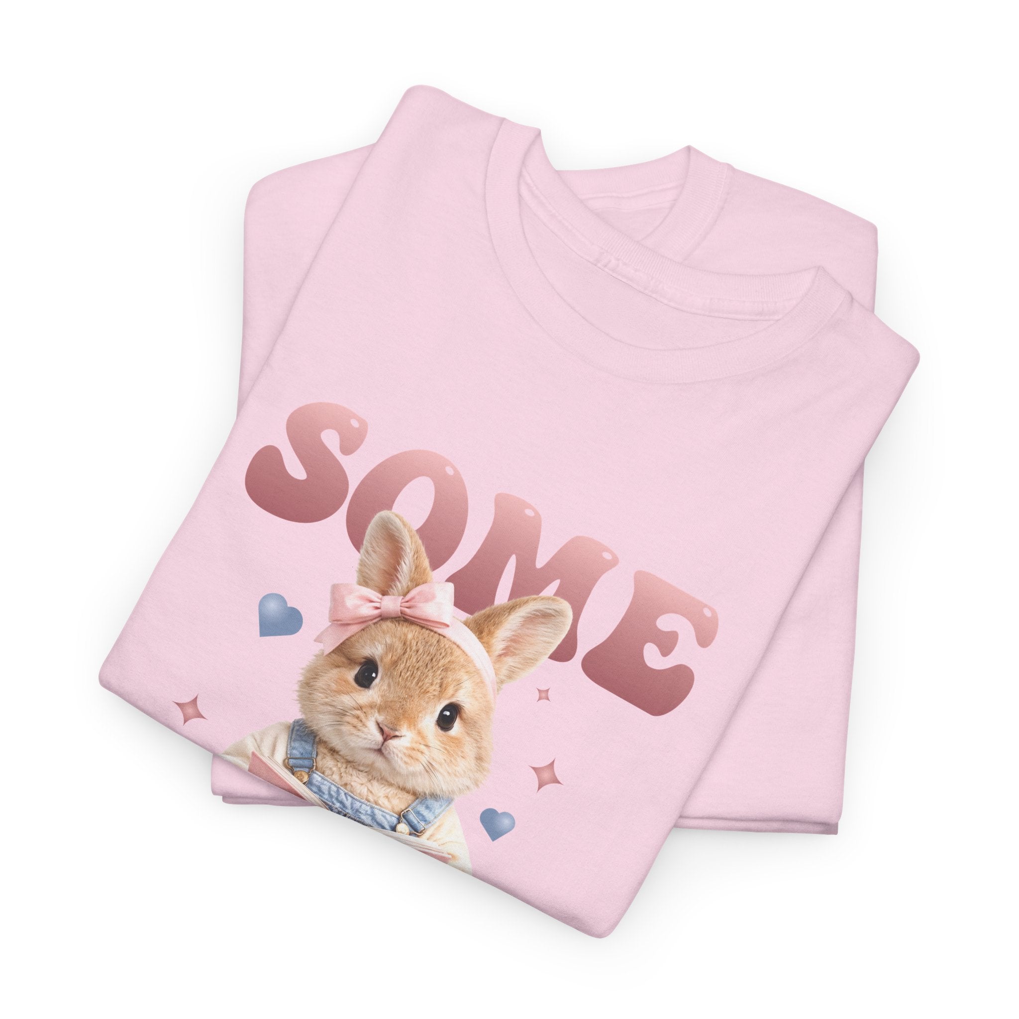 Some Bunny Loves Jesus Bunny Bible Unisex Cotton Tee