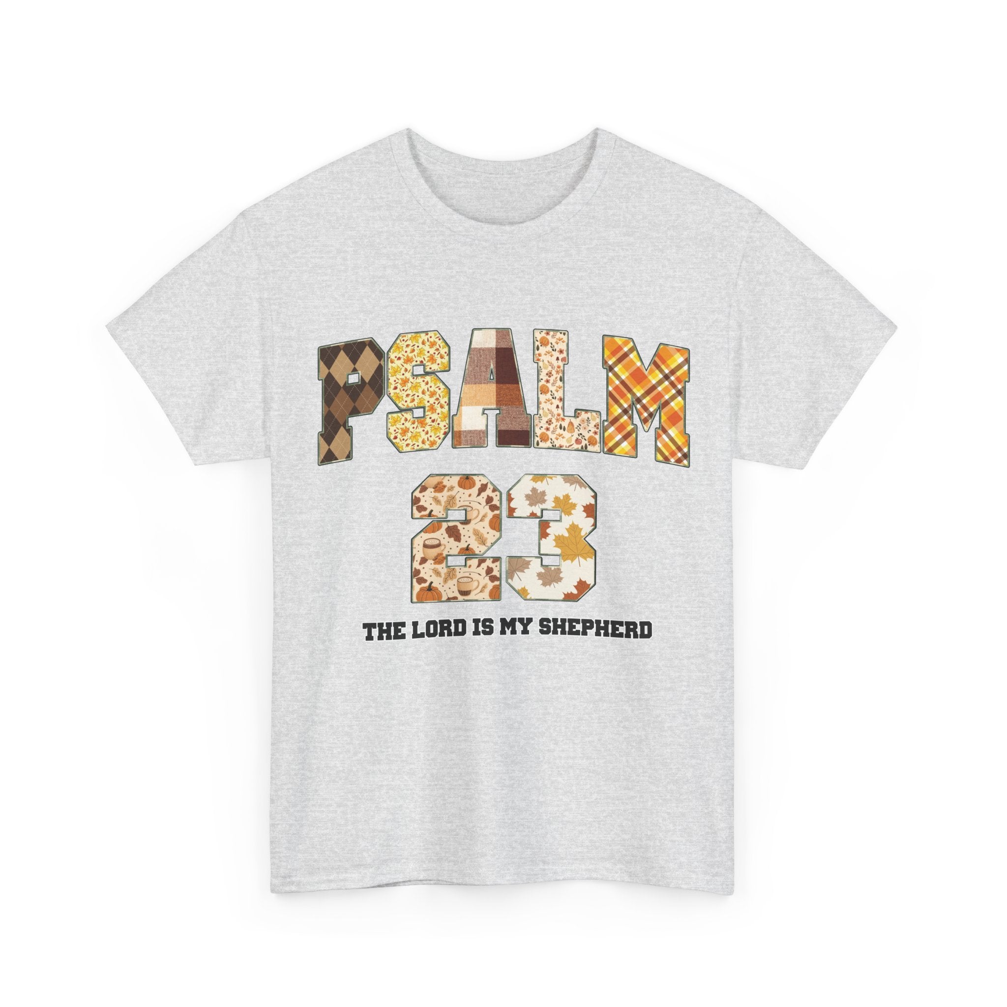 Psalm 23 Patchwork Unisex Cotton Tee