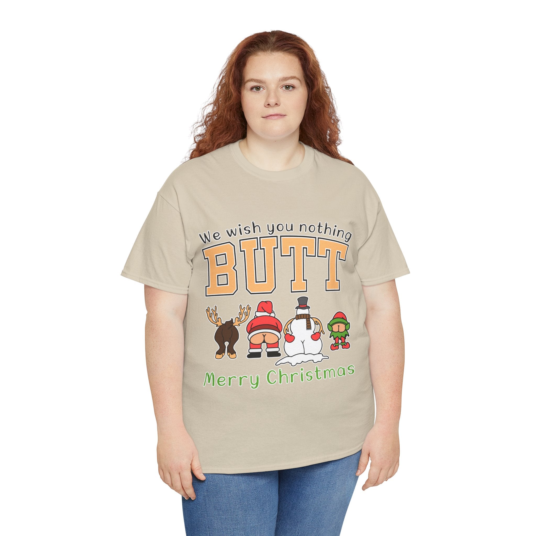 Christmas Butts Unisex Cotton Tee