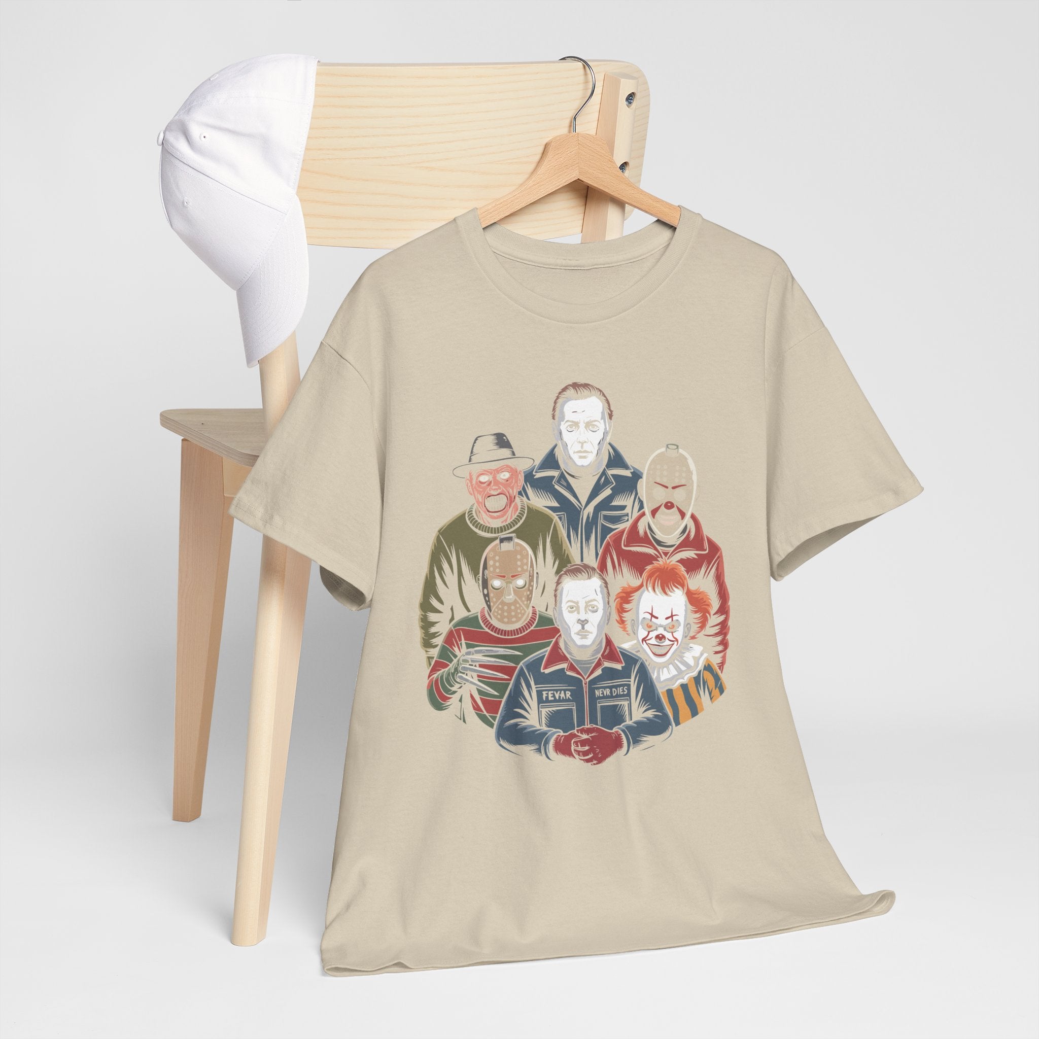 Horror Icons Unisex Cotton Tee