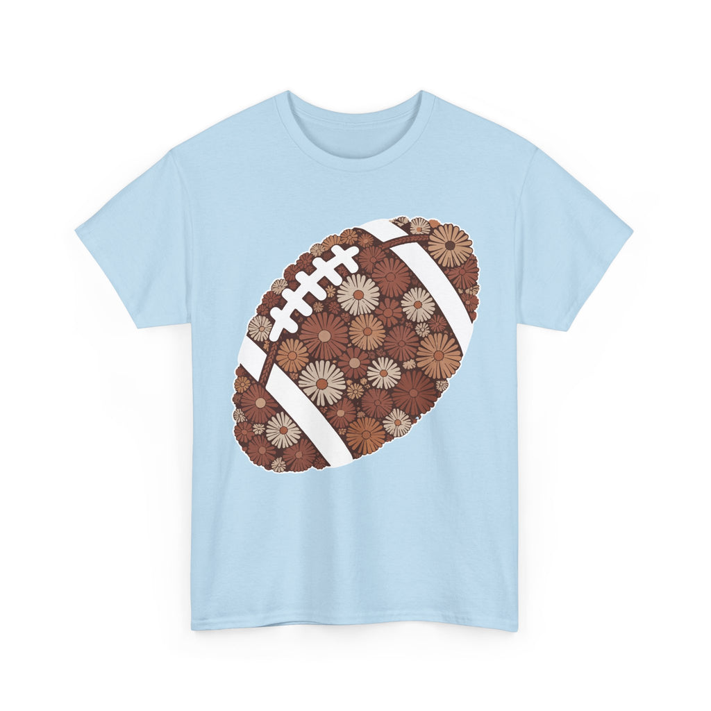 Game Day Touch Down Football Tee — Helmets, Flags & Cheer Icons Unisex Cotton Tee