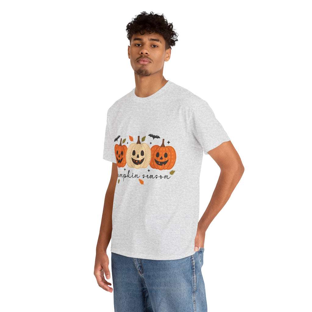 Pumpkin Season Unisex Cotton Tee