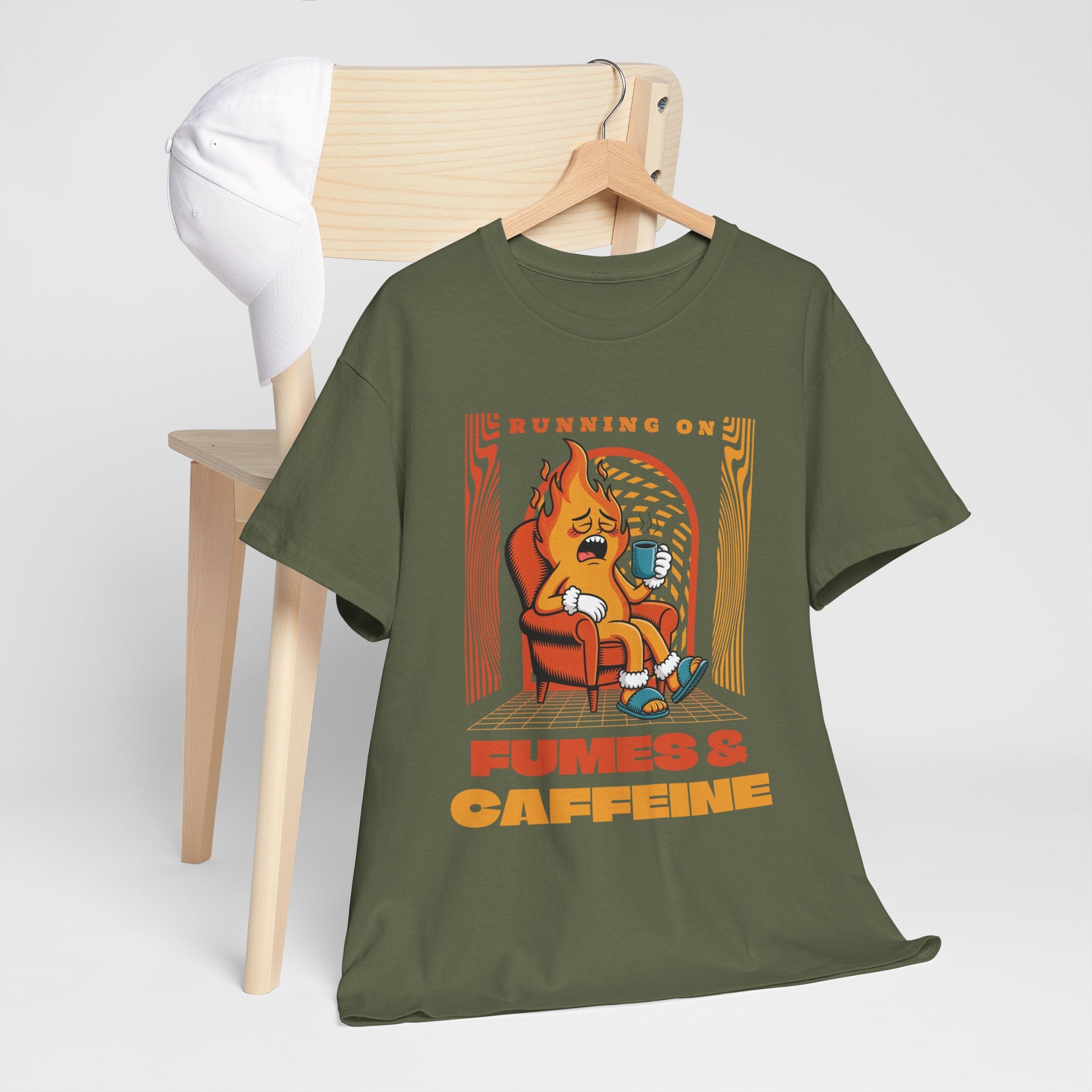 Running on Fumes and Caffeine Tee