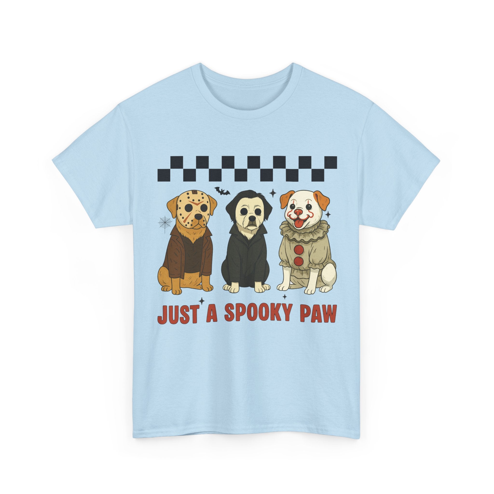 Halloween "Just A Spooky Paw" Unisex Cotton Tee
