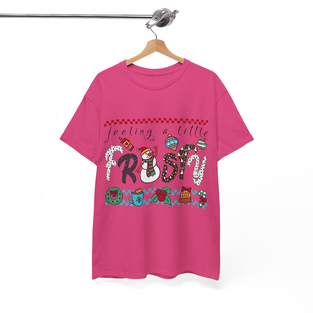 Christmas Frosty Unisex Cotton Tee