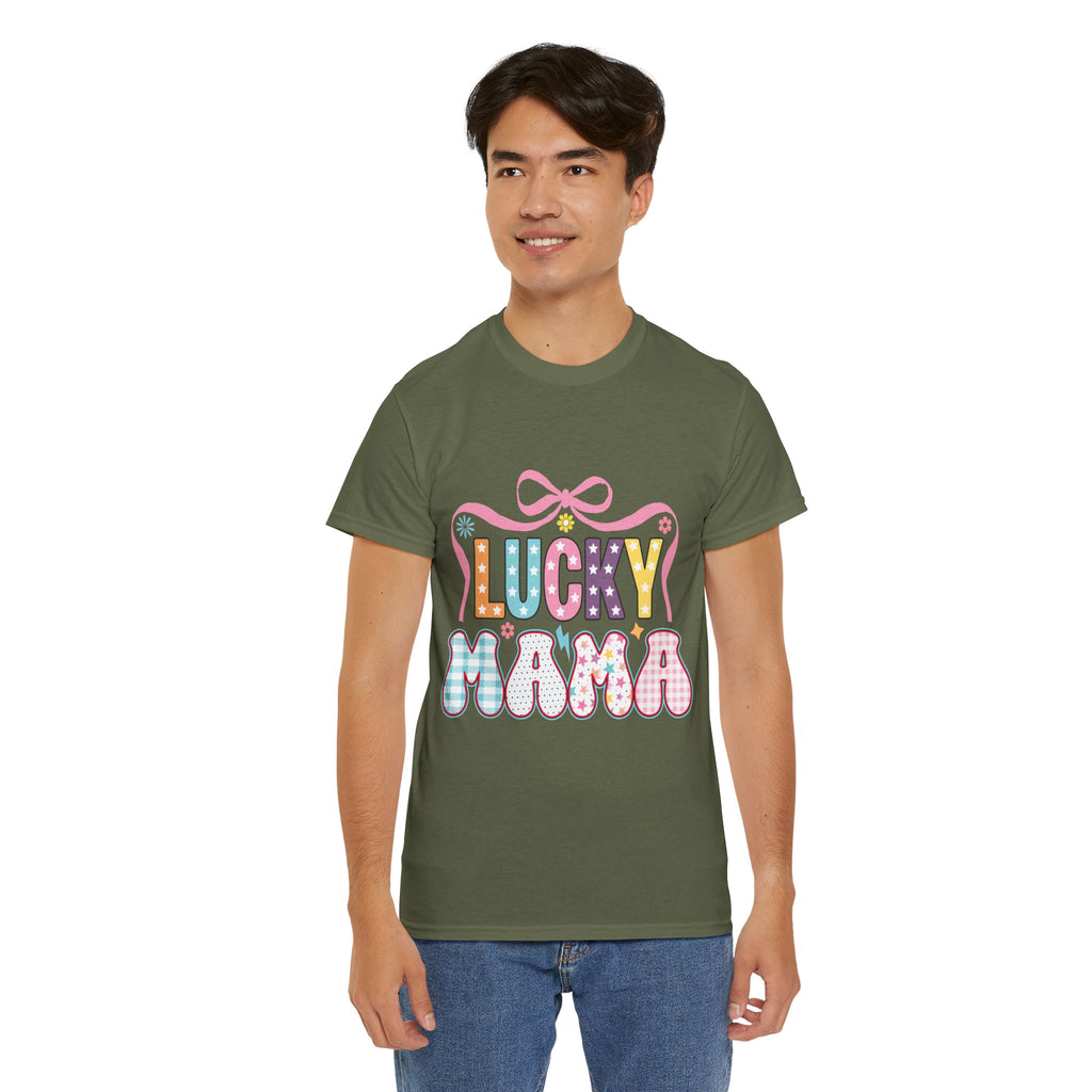 Lucky Mama Unisex Cotton Tee