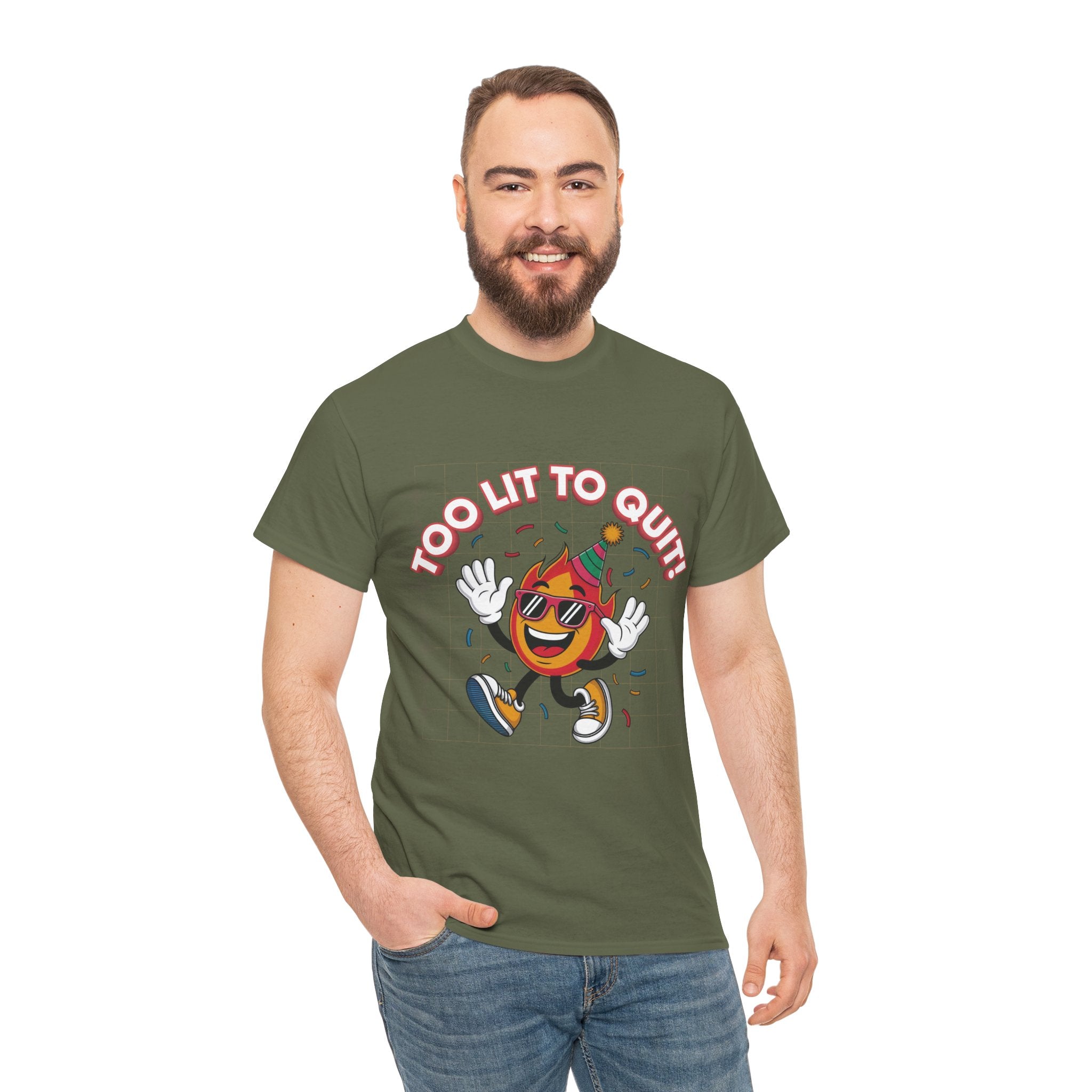 Too Lit To Quit Tee