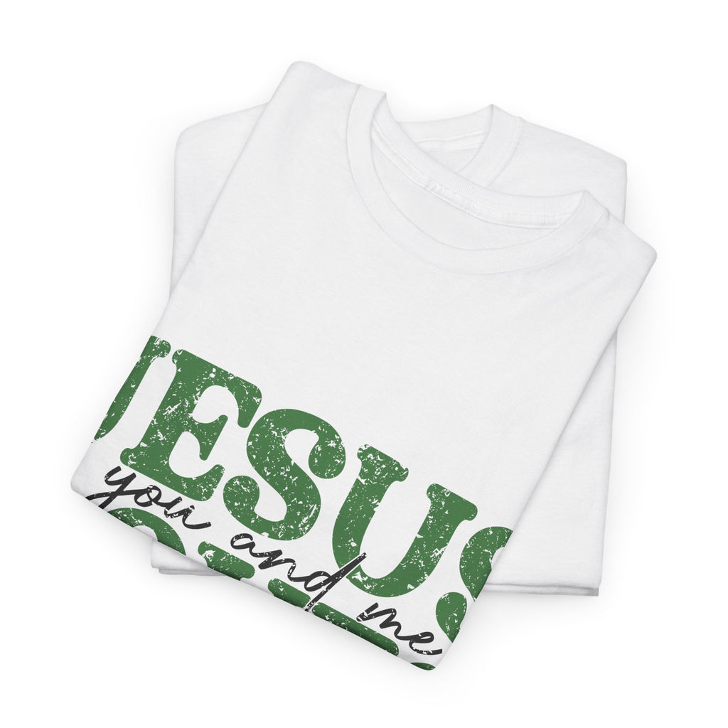 Jesus Loves Vintage Tee — Green Retro Christian Unisex Cotton T-Shirt